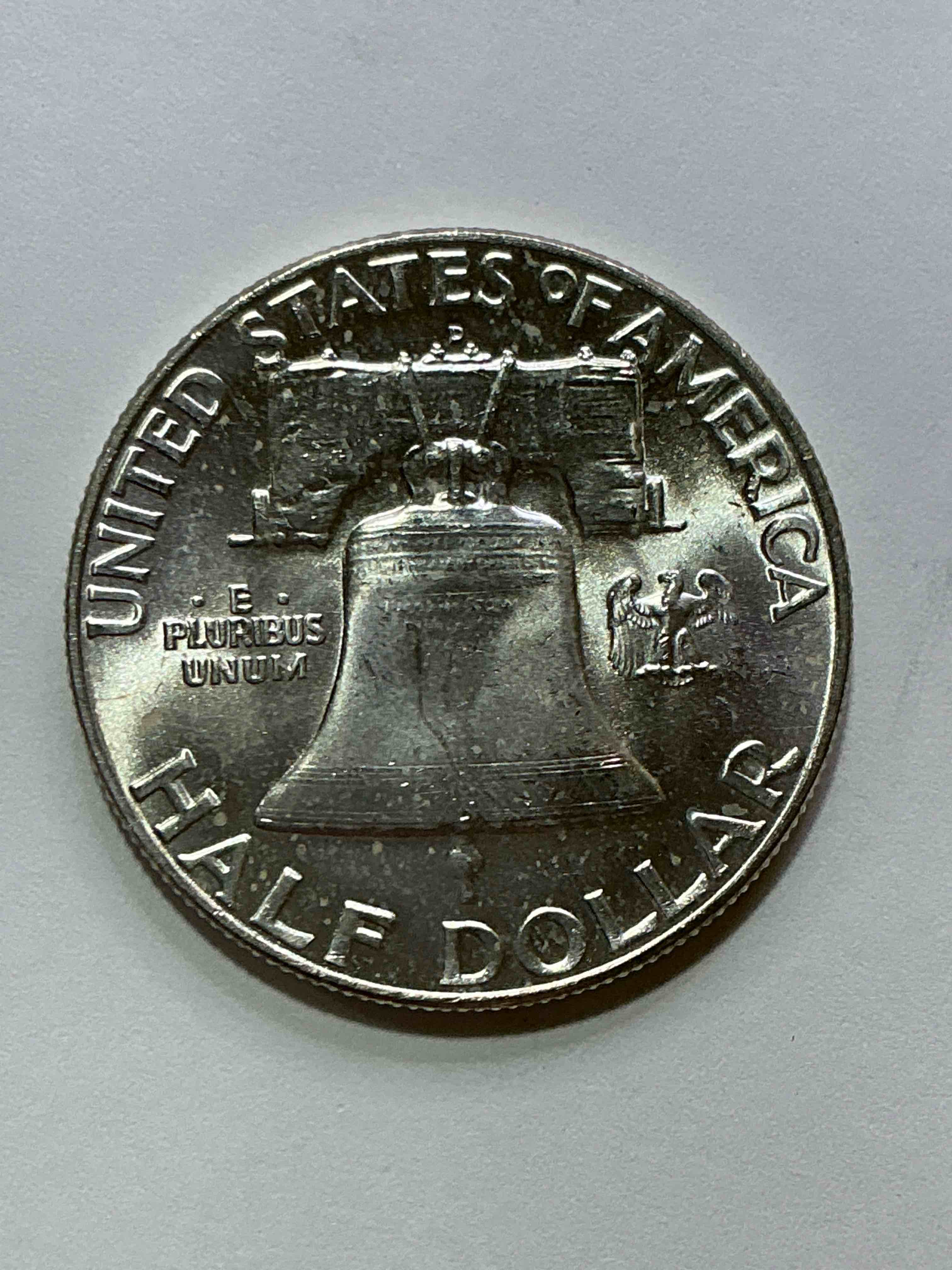 Condition photo showing New/Like New for Uncirculated Ben Franklin Silver! Pre 1965 Silver U.S. Half Dollar Coins! Before 1965 American Half Dollars Were Actually Silver, Here Is A Rare 1960 Version in Excellent, Uncirculated Condition! Great For Investing In Precious Metals! These Heavy Half Dollars Were Minted At 90% Silver and 10% Copper, Giving Them A Net Weight Of .36 Ounces Of Pure Silver Per Coin! Very Rare In This Great. Condition!