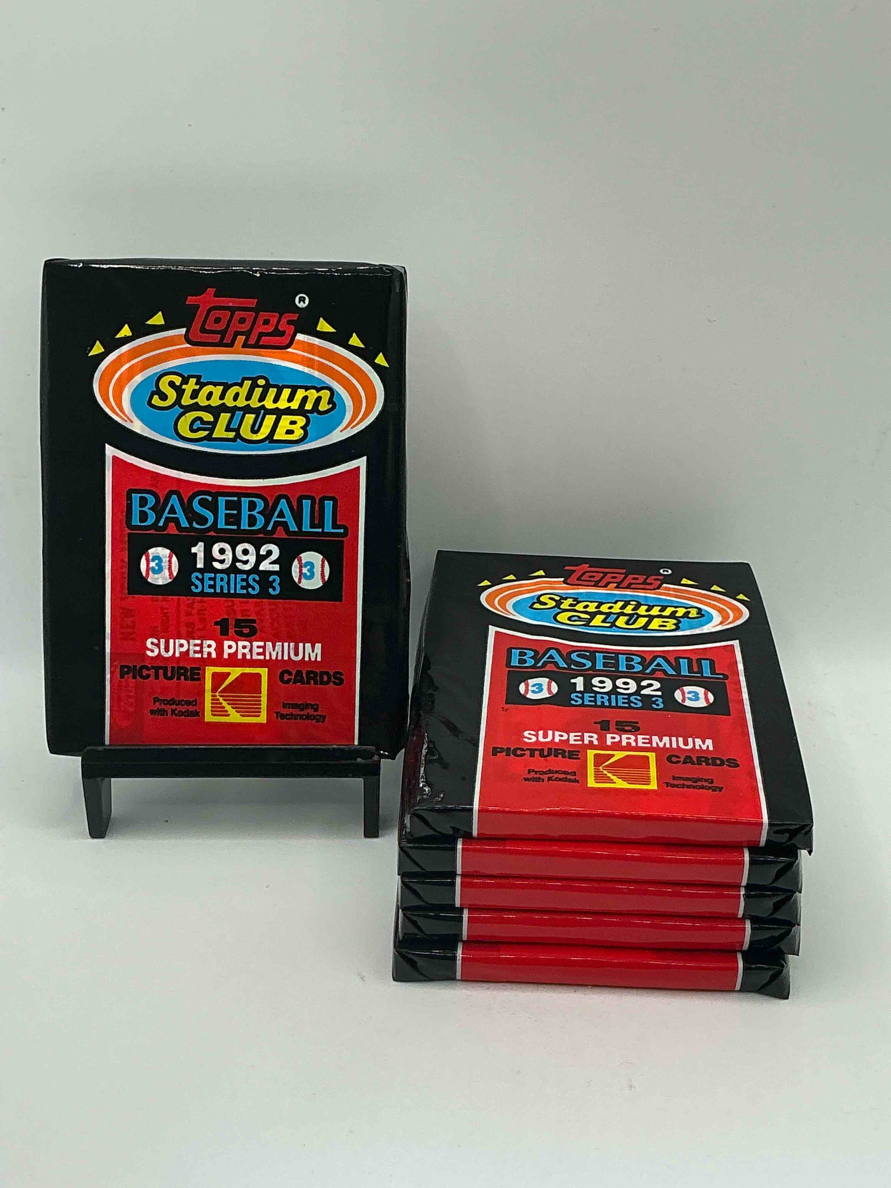 series three! ken griffey jr!? topps stadium club 1992 unopened packs, straight from box. search for big names, ken griffey jr, nolan ryan, rickey henderson & so many more! some of these cards can be worth big $$$