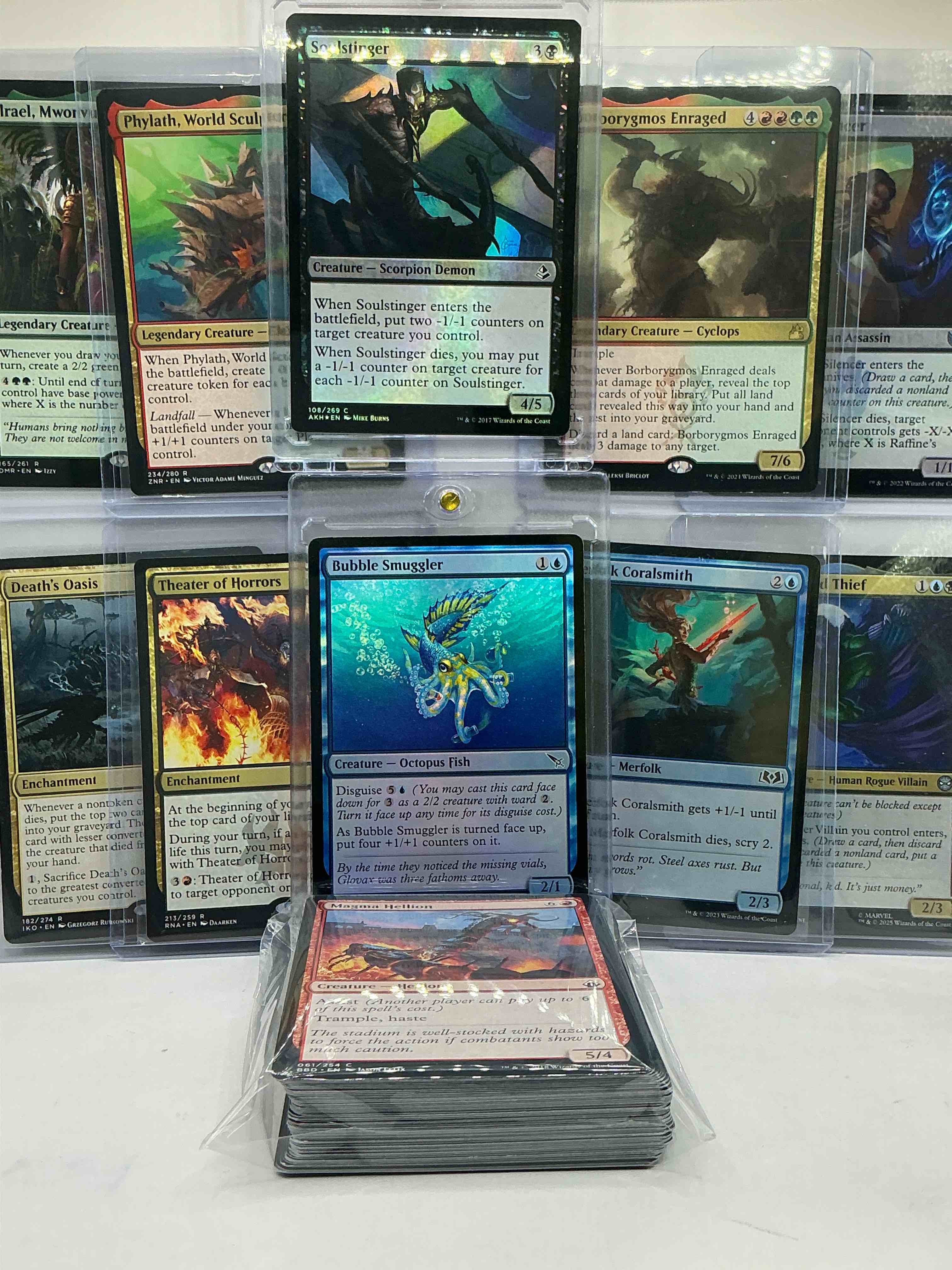 Condition photo showing New/Like New for Magic The Gathering 50 Card Lot! Lot Includes 5 Rare Cards & 5 Holo Foil Cards! All Cards In Excellent Condition! A Great Way To Join The MTG Craze!