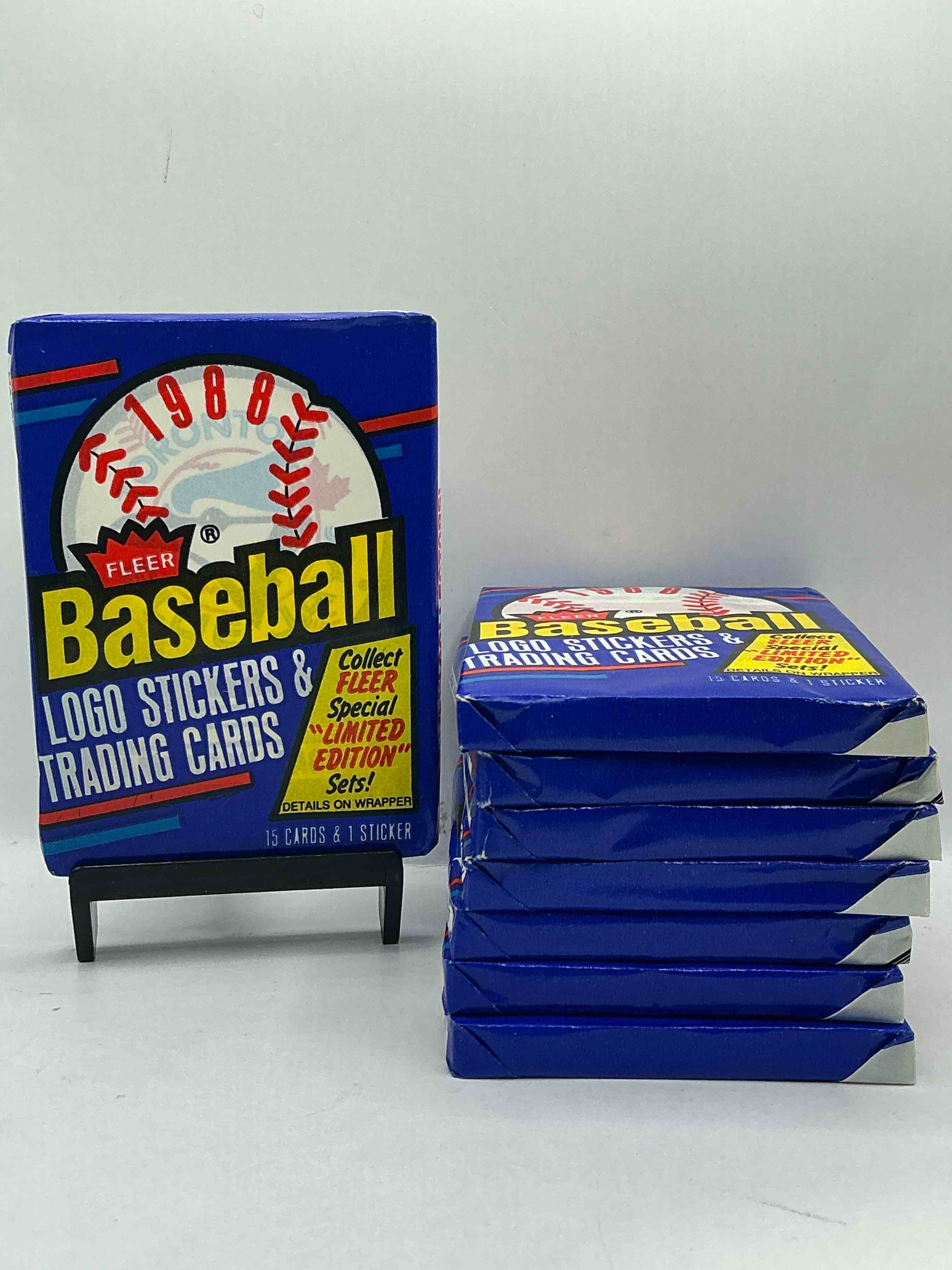 80's Vintage! 1988 Fleer Baseball Unopened Packs! Direct From Original Box! Search For Valuable Don Mattingly & Nolan Ryan Cards!