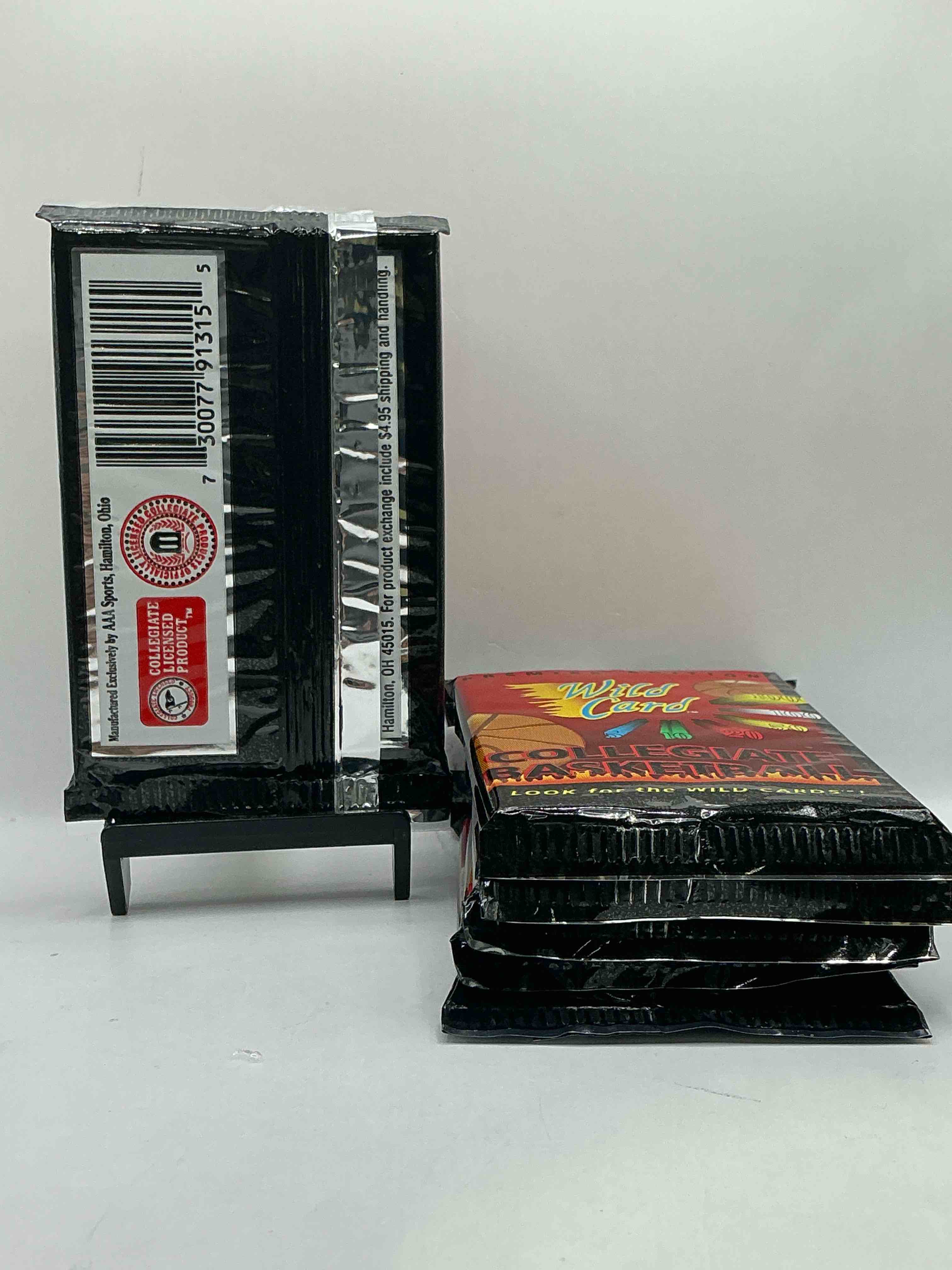 Condition photo showing New/Like New for Wild Card Premier Edition 1992 Basketball Card Packs! LOOK FOR THE WILD CARDS! Basketball Packs!