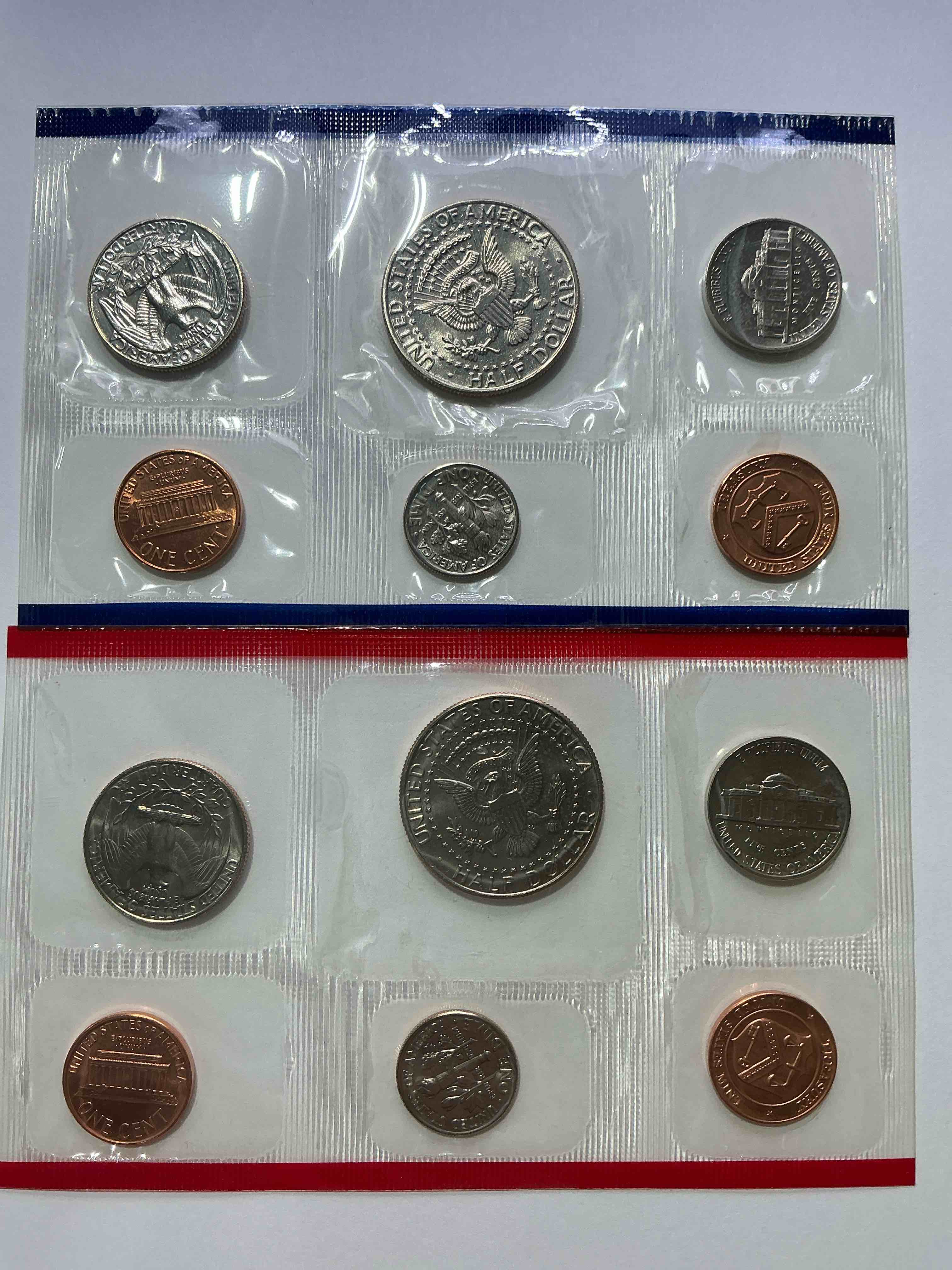 Condition photo showing New/Like New for 1988 Uncirculated U.S. Mint Coins! These Gorgeous Coins From The Mint Set Features Each U.S. Coins Minted in 1988 In Uncirculated Condition, From Each Mint Mark, Philly & Denver! Own An Awesome Investment & Incredible Piece Of U.S. History!