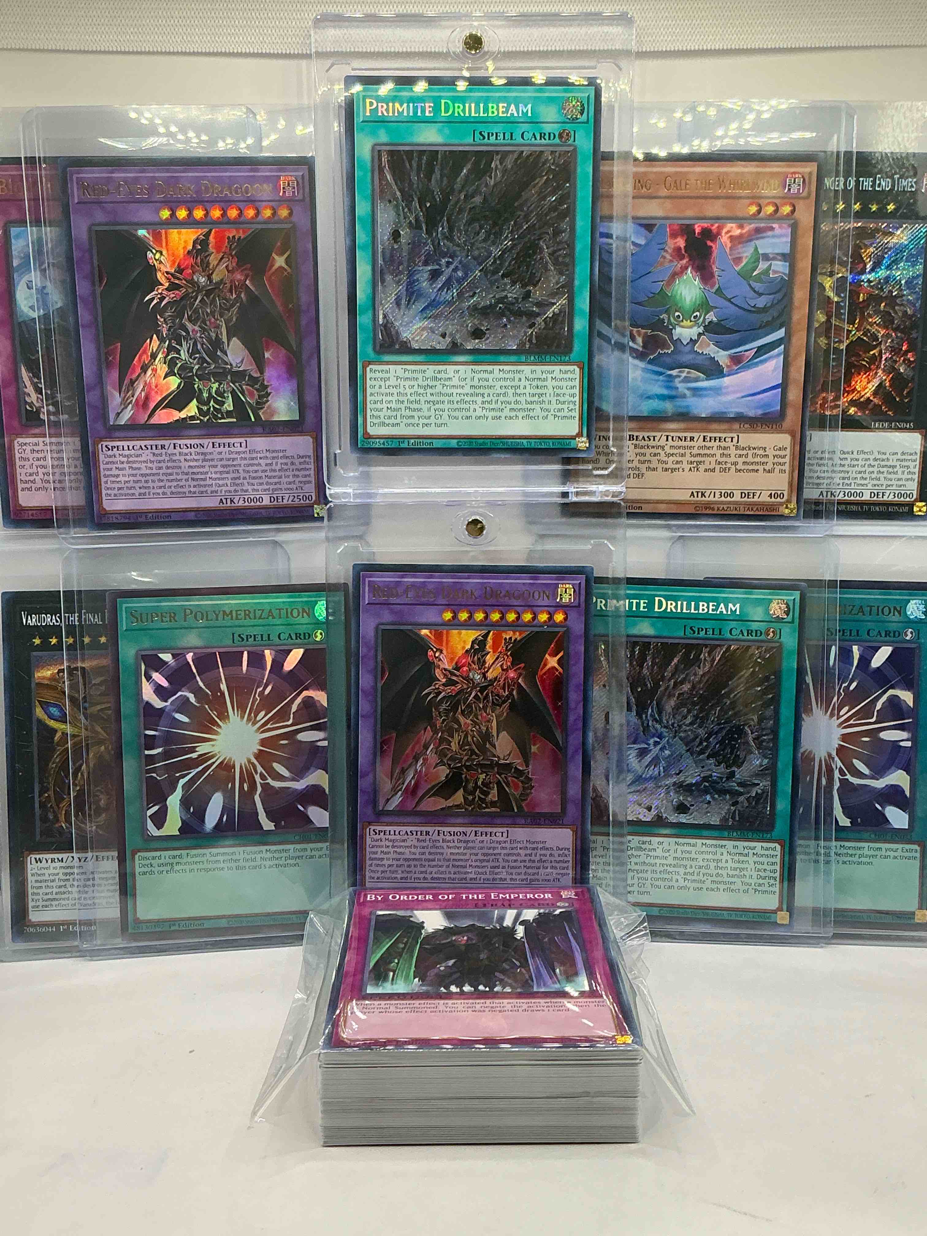 Yu-Gi-Oh 50 Card Lot! Join The Craze Of Yu-Gi-Oh With These Awesome Cards! This 50 Card Lot Includes The Big Three Yu-Gi-Oh Category Cards, Monsters, Spells & Traps! This 50 Card Lot Includes Some Of All Three! WOW! Perfect Time To Start Collecting!