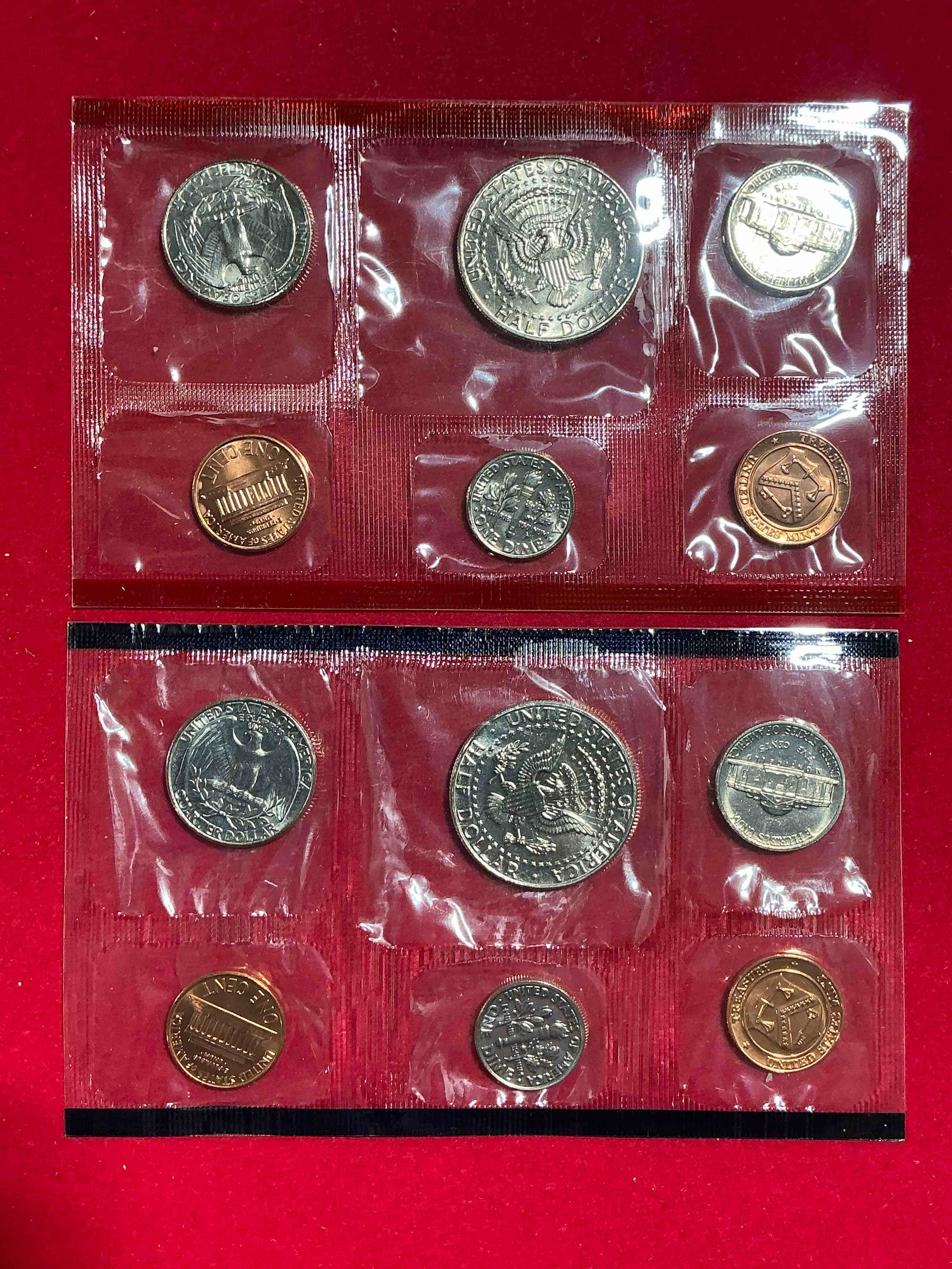Condition photo showing New/Like New for 1988 Uncirculated Mint Coins! 12 Coin Mint From Philadelphia & Denver! 12 Coin Uncirculated Lot, With Quarters, Nickels, Half Dollars, Dimes, Pennies & More! Uncirculated Coin Craziness!
