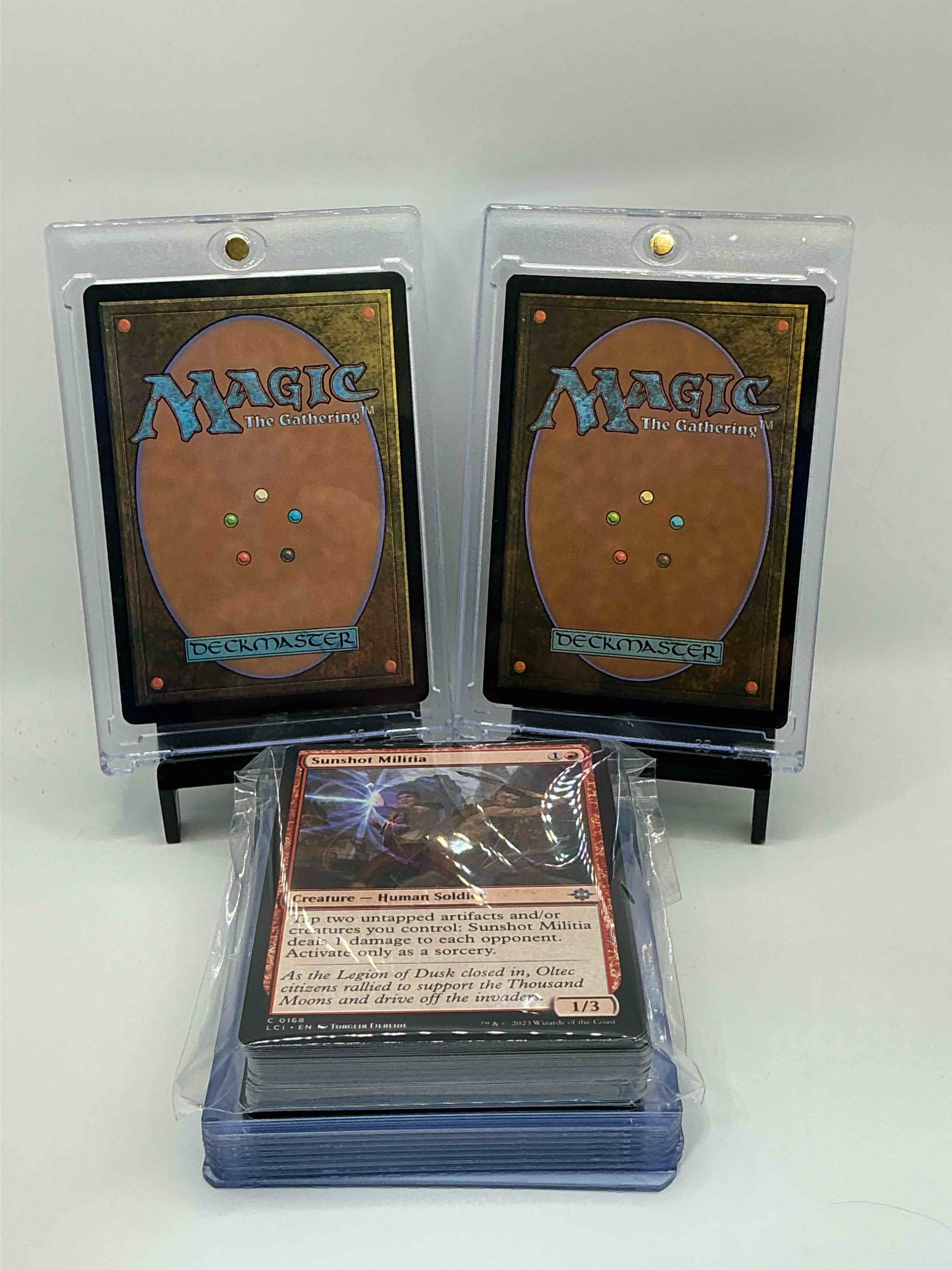 Condition photo showing New/Like New for Magic The Gathering 50 Card Lot! Lot Includes 5 Rare Cards & 5 Holo Foil Cards! All Cards In Excellent Condition! A Great Way To Join The MTG Craze!