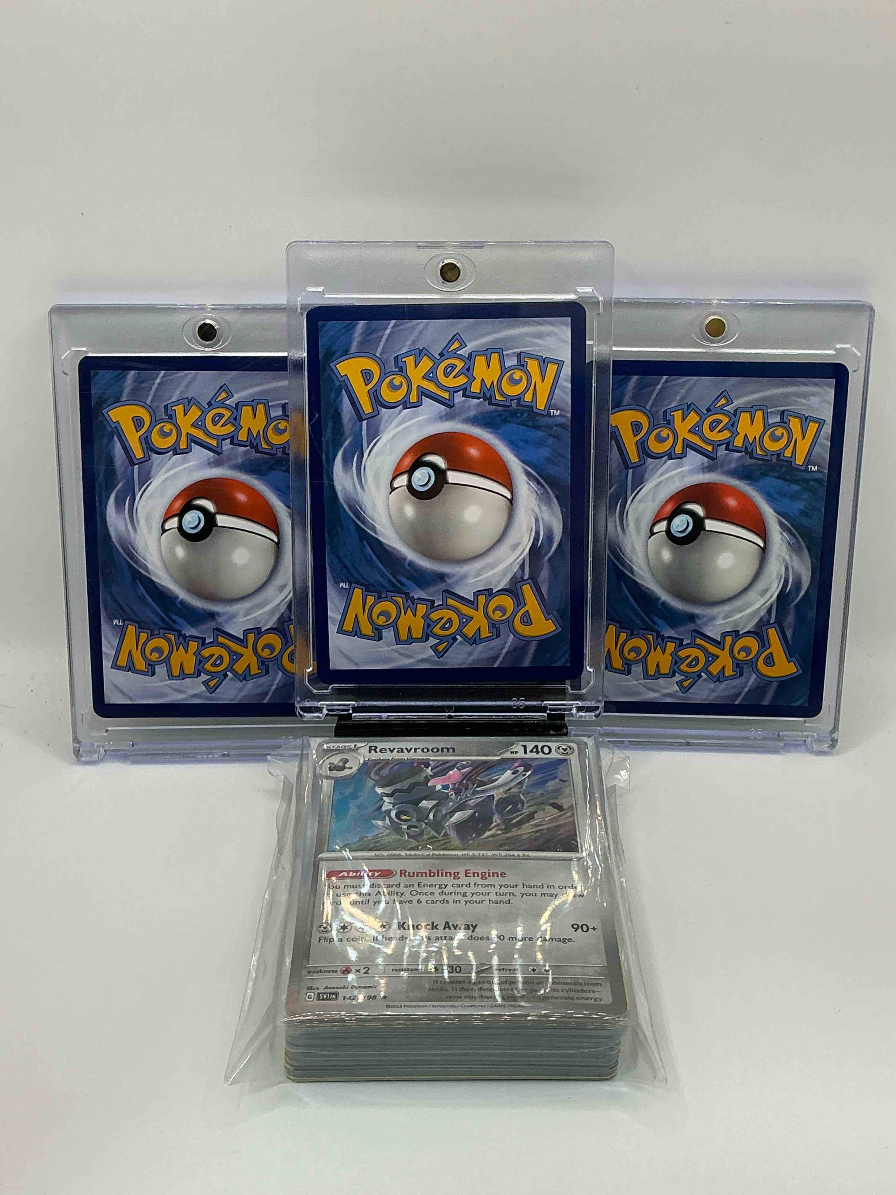 Condition photo showing New/Like New for Pokémon Palooza! Charizard V! Dhelmise V! Dodrio V! Along With 50 Other Pokémon Heroes, Holos, Legends & Commons!