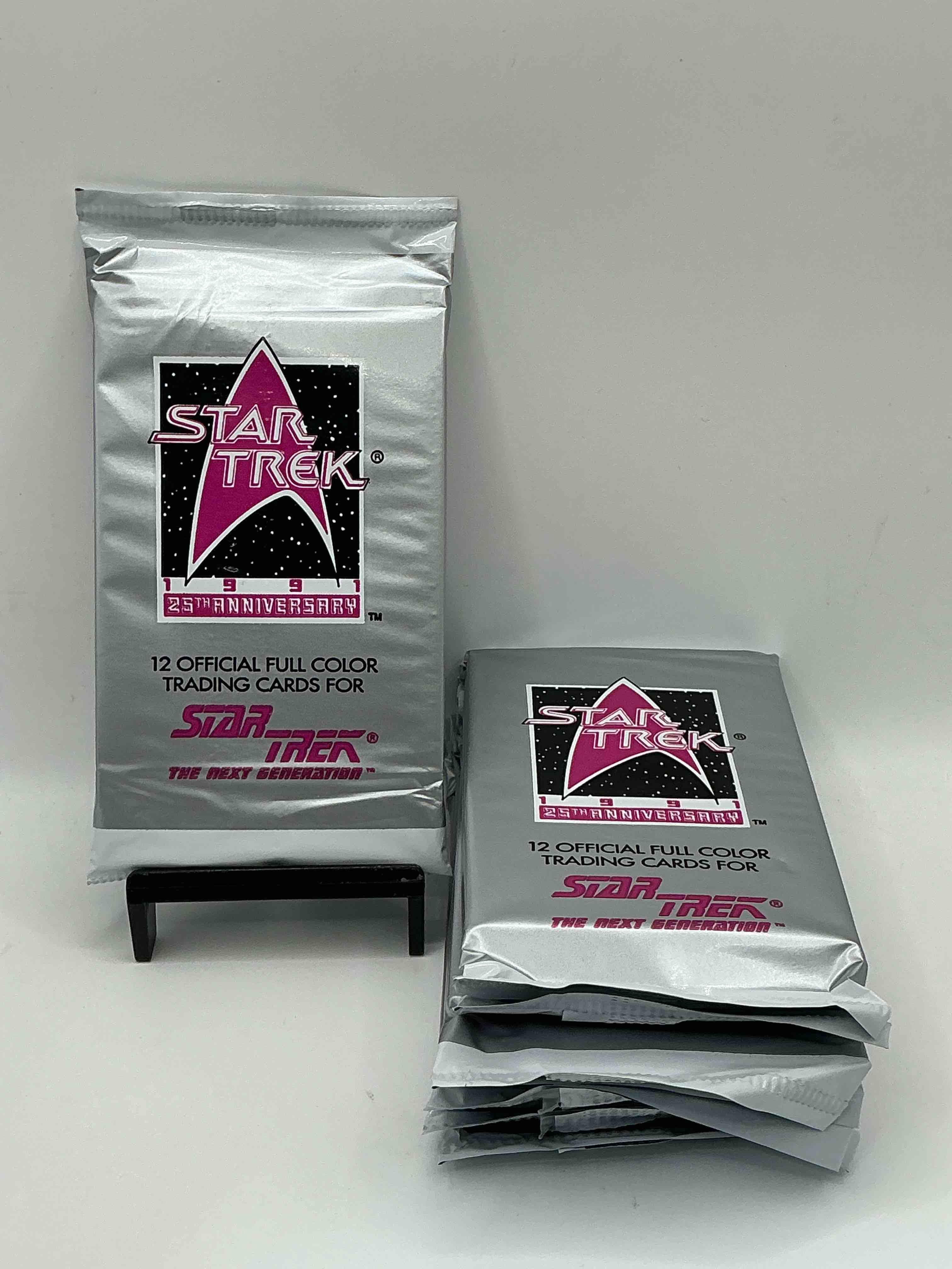 Star Trek Rarities! 1991 Star Trek Unopened Packs, Straight From Box! Collect These Ultra Rare Packs!