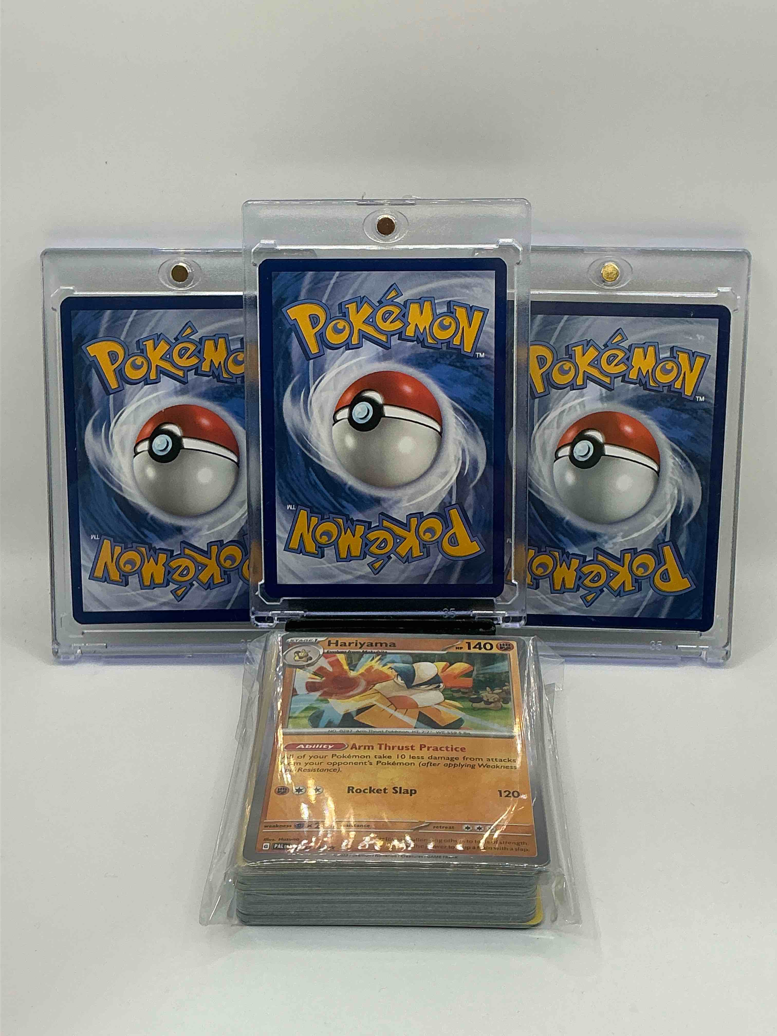 Condition photo showing New/Like New for Pokémon Palooza! Sinistcha EX! Zapdos EX! Pikachu EX! Along With 50 Other Pokémon Heroes, Holos, Legends & Commons!