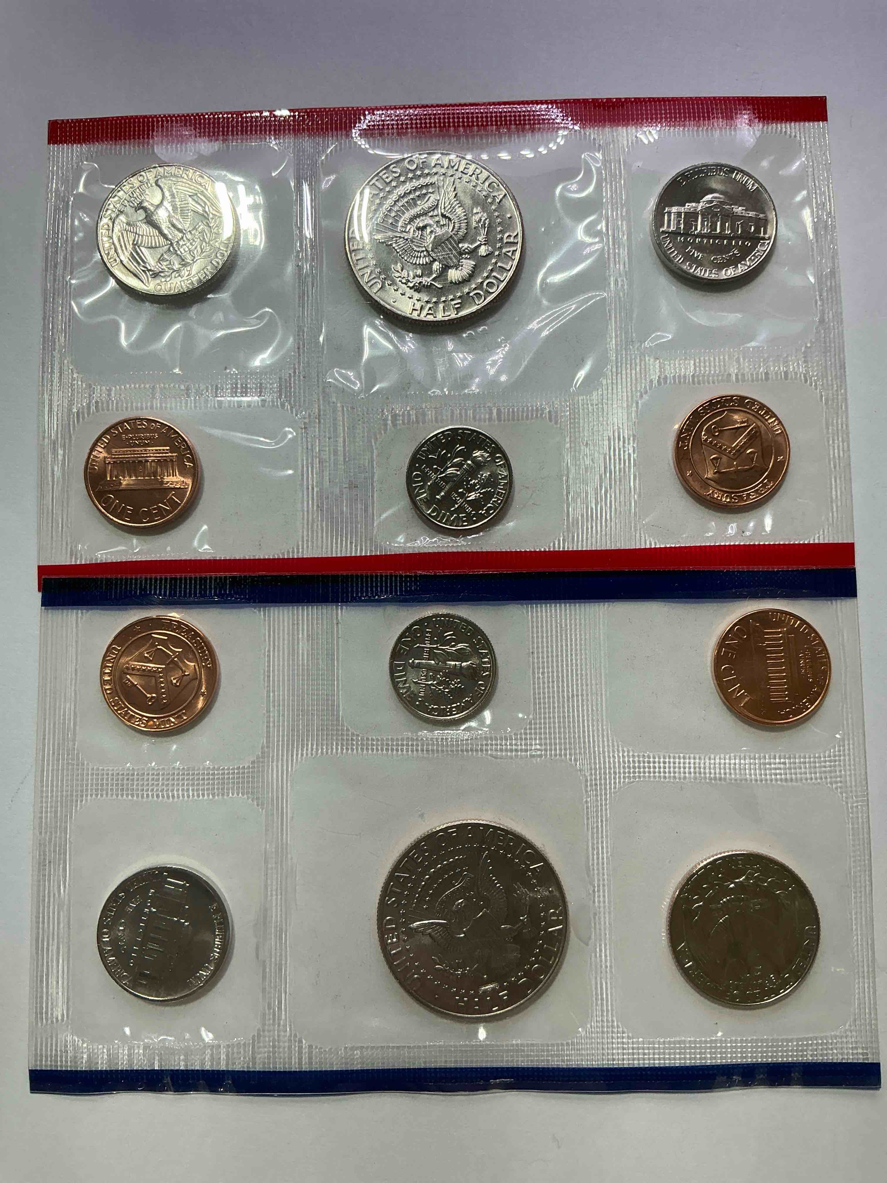 Condition photo showing New/Like New for 1988 Uncirculated U.S. Mint Coins! These Gorgeous Coins From The Mint Set Features Each U.S. Coins Minted in 1988 In Uncirculated Condition, From Each Mint Mark, Philly & Denver! Own An Awesome Investment & Incredible Piece Of U.S. History!