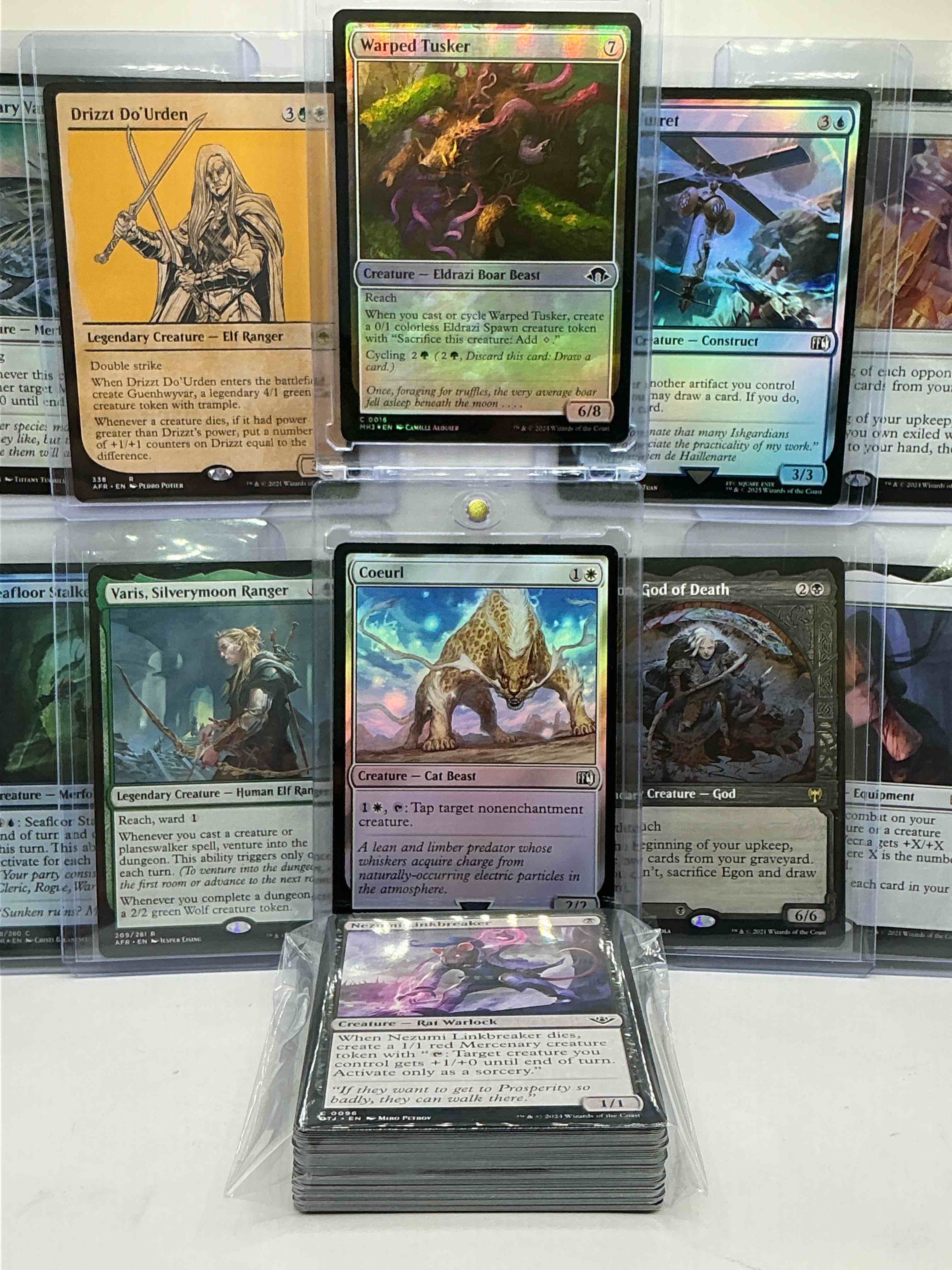 Condition photo showing New/Like New for Magic The Gathering 50 Card Lot! Lot Includes 5 Rare Cards & 5 Holo Foil Cards! All Cards In Excellent Condition! A Great Way To Join The MTG Craze!