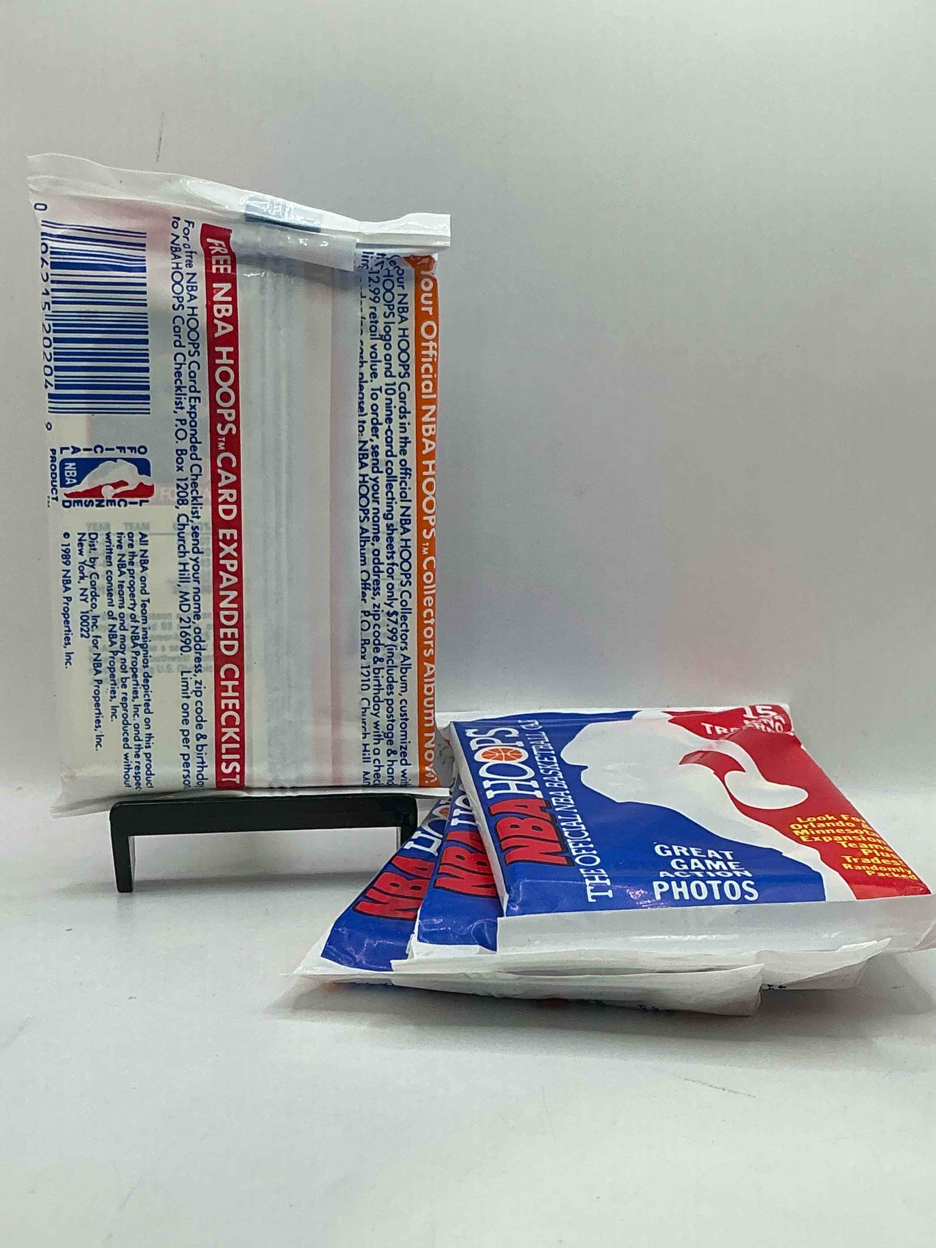 Condition photo showing New/Like New for 1989 Wow Valuable Michael Jordan?! Getting Very Rare! 1989/90 NBA Hoops Sealed Pack, Direct From Original Retail Case! Search For Valuable Michael Jordan #200 (PSA 10 Value Approx $200) & David Robinson's ONLY True Rookie Card #138 (PSA 10 Value $300) This Year Also Has Many Other Iconic Cards From Magic Johnson, Larry Bird & Too Many Others To List 1989 NBA Hoops Has Exploded in The Collector Market As It's The First Year Of NBA Hoops Production, & Only One Of Two Sets Produced in 1989 Don't Miss Out, Getting Very Rare!