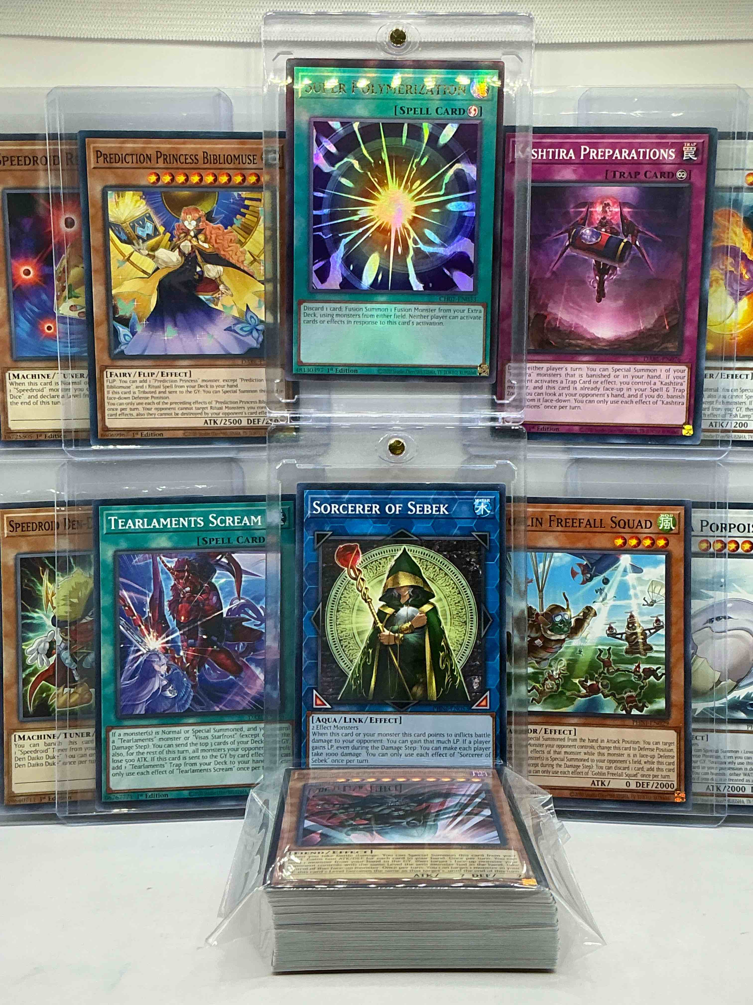 Yu-Gi-Oh 50 Card Lot! Join The Craze Of Yu-Gi-Oh With These Awesome Cards! This 50 Card Lot Includes The Big Three Yu-Gi-Oh Category Cards, Monsters, Spells & Traps! This 50 Card Lot Includes Some Of All Three! WOW! Perfect Time To Start Collecting! 