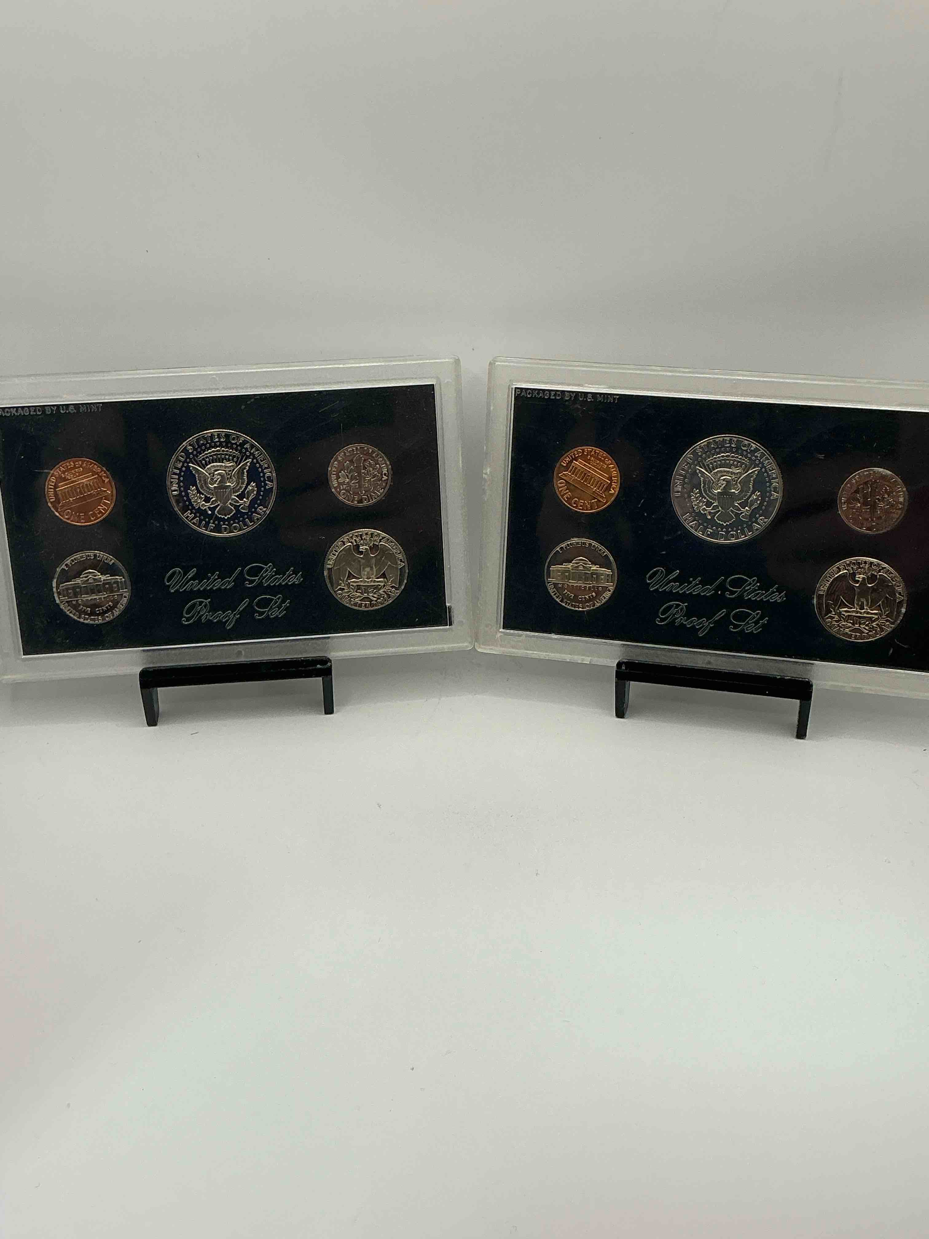 Condition photo showing New/Like New for RARE San Francisco Mint Early 70’s Craziness! 1972 Madness! Every Coin Minted In 1972 All In One Place Enclosed In A Professional Plastic Case!