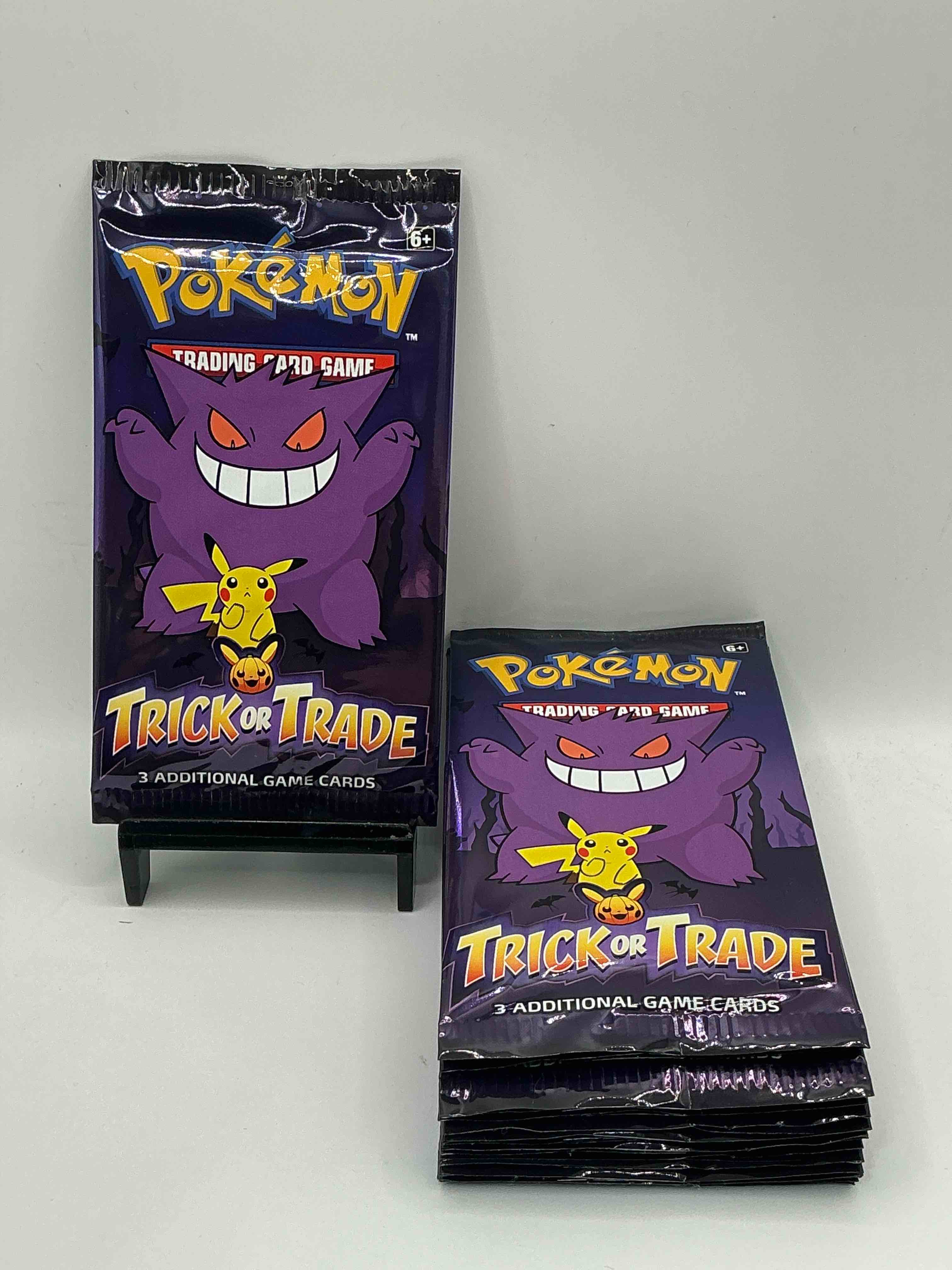 Pokémon Packs! Spooky Trick Or Trade Unopened Packs! 3 Cards Per Pack, From 2022! Look For Legendary Monsters!