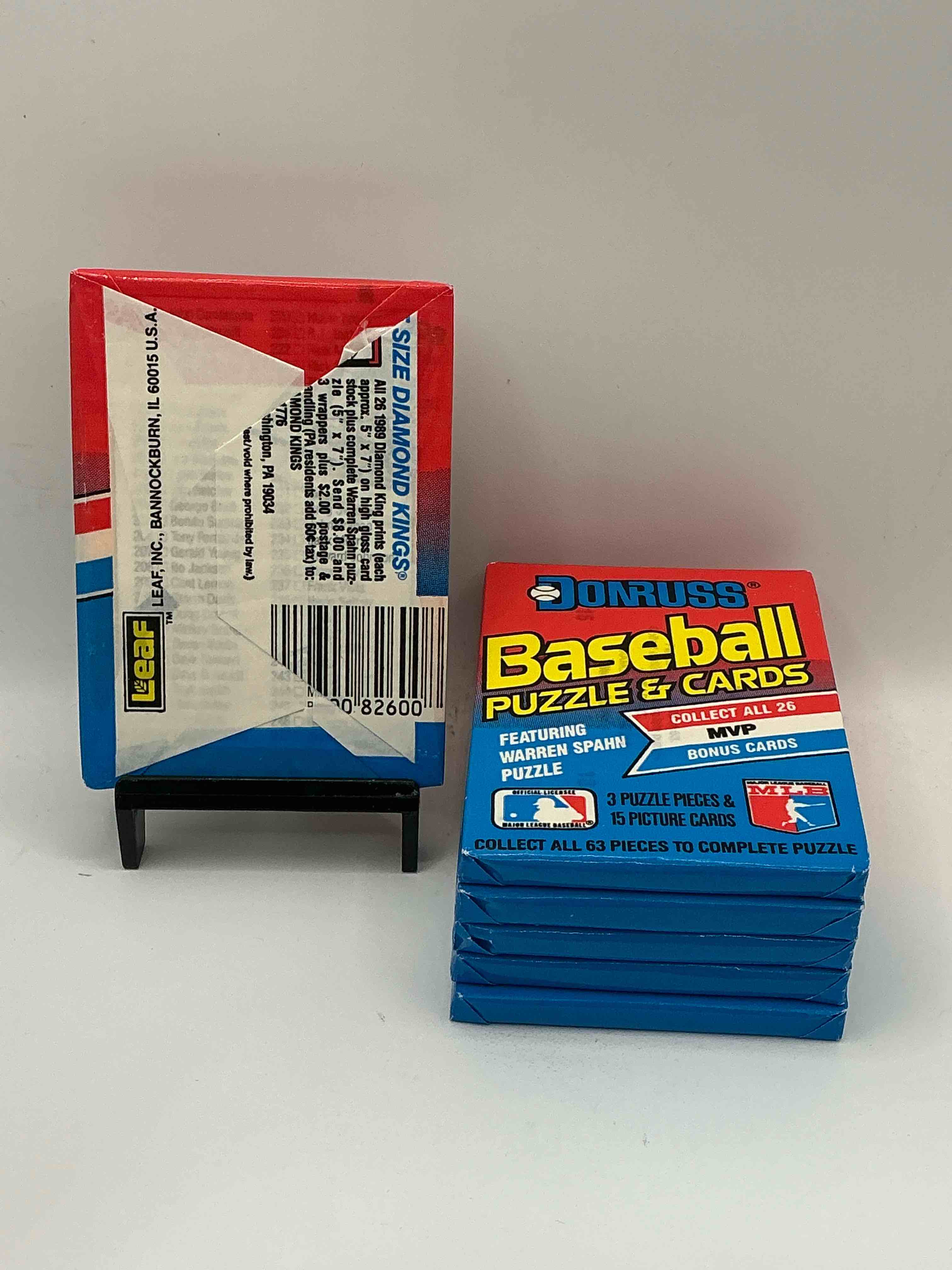 Condition photo showing New/Like New for Ken Griffey Jr & Randy Johnson Rookies!? 1989 Donruss Baseball Unopened Sports Card Wax Packs! Direct From Original Retail Case! Search For Valuable Ken Griffey Jr. & Randy Johnson Rookie Cards As Well As Valuable Bo Jackson
