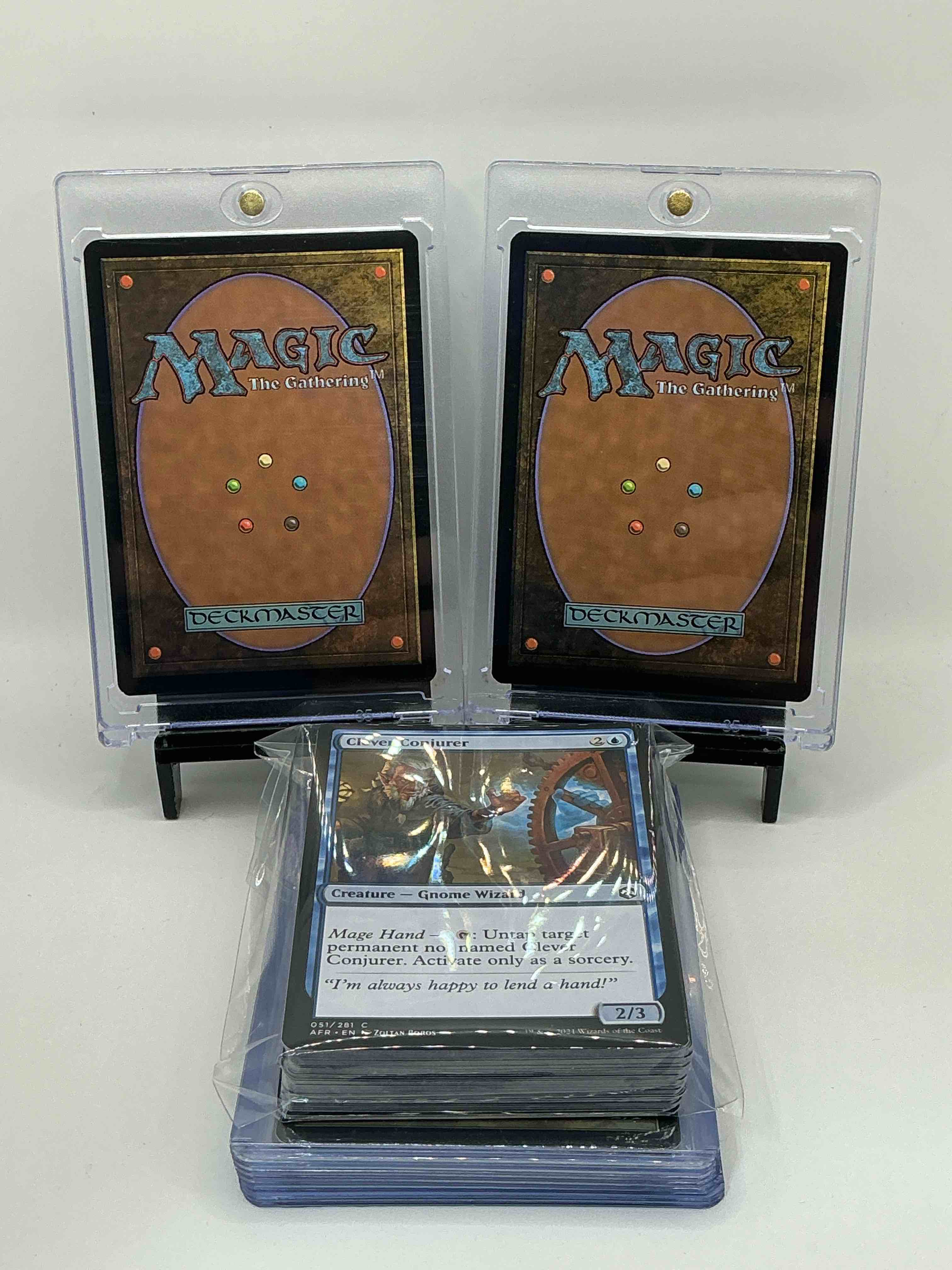 Condition photo showing New/Like New for Magic The Gathering 50 Card Lot! Lot Includes 5 Rare Cards & 5 Holo Foil Cards! All Cards In Excellent Condition! A Great Way To Join The MTG Craze!