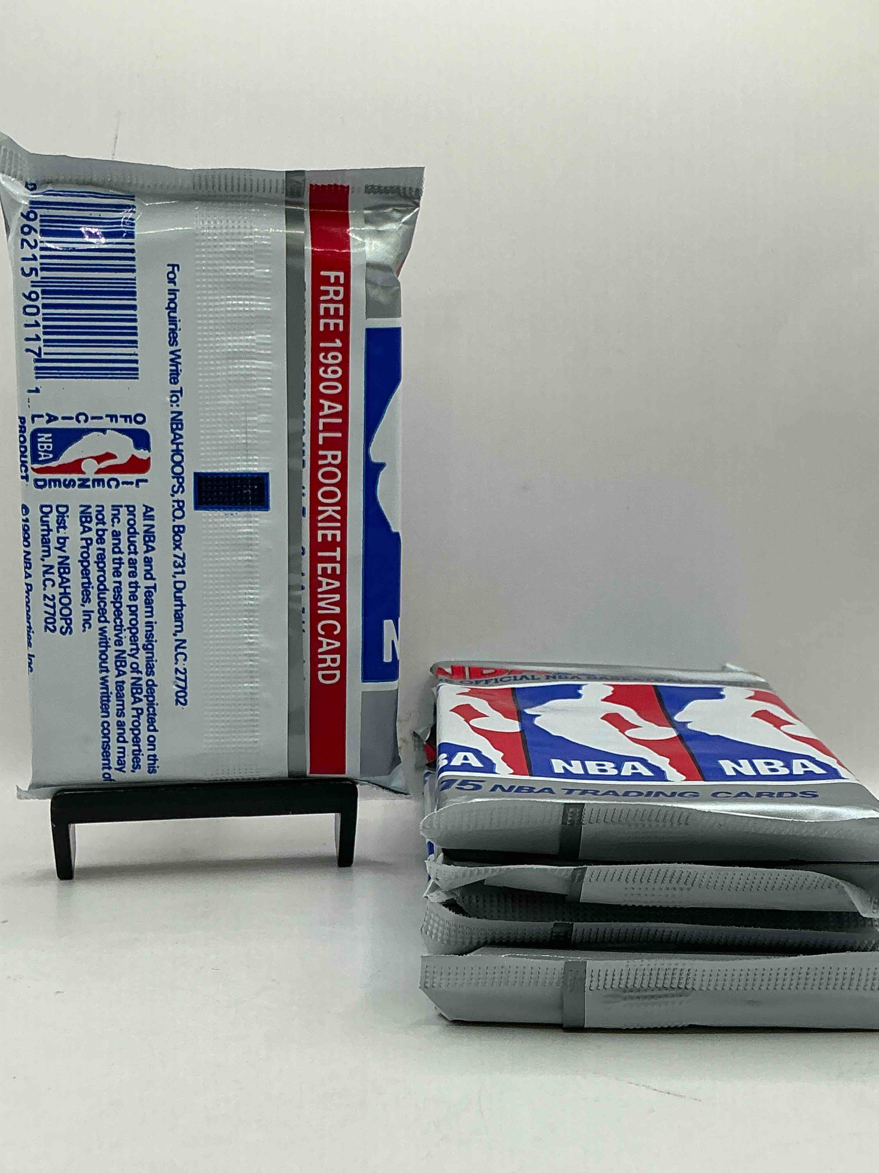 Condition photo showing New/Like New for Michael Jordan!? 1990/91 NBA Hoops Unopened Sealed Trading Collectible Sports Card Pack, Direct From Original Sealed Retail Case! Search For Early Michael Jordan #65 (PSA 10 Value $550), Jordan All Star Card, & Too Many Other Nice Cards To List!