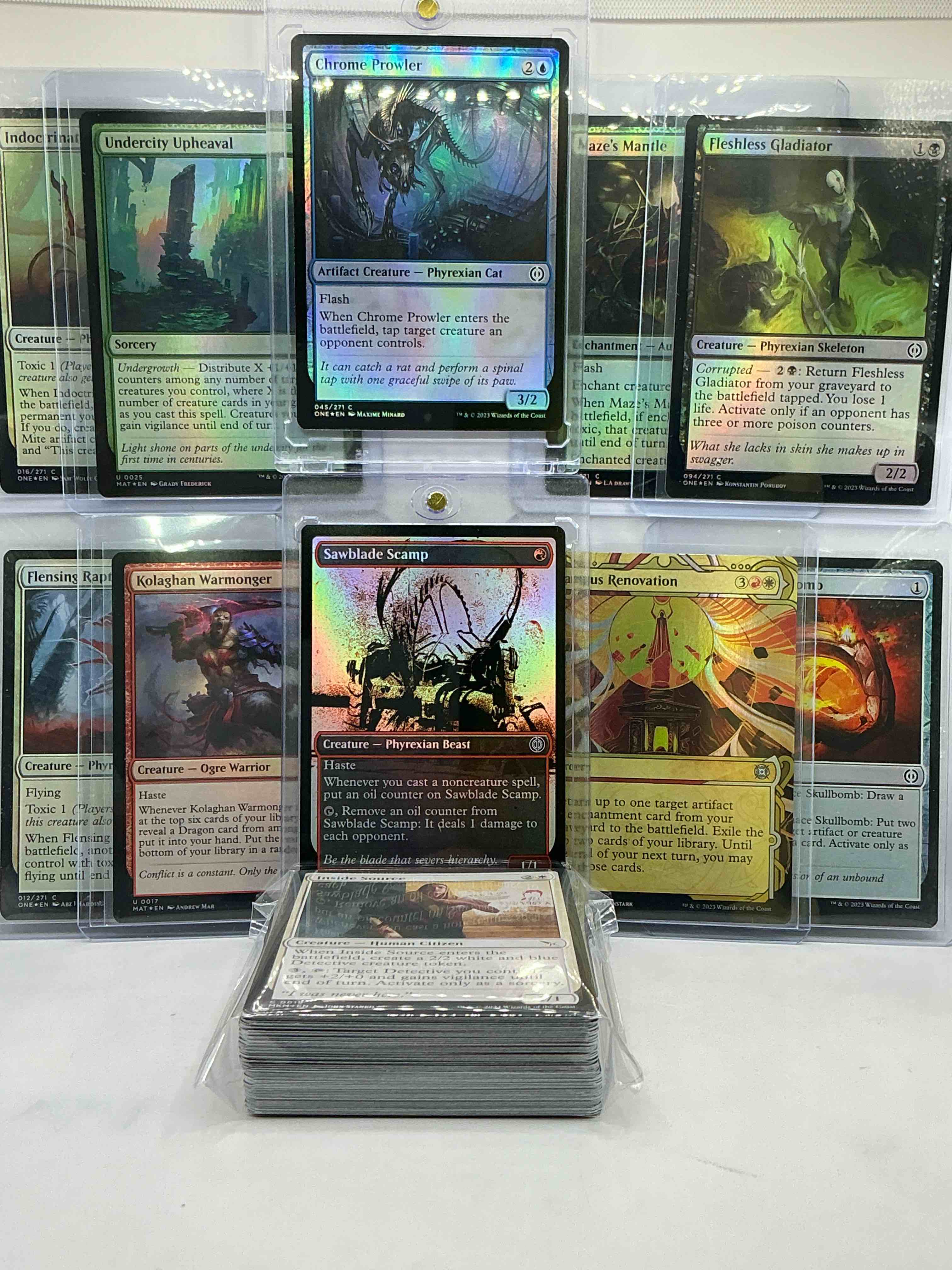 Condition photo showing New/Like New for Magic The Gathering 50 Card Lot! Lot Includes 5 Rare Cards & 5 Holo Foil Cards! All Cards In Excellent Condition! A Great Way To Join The MTG Craze!