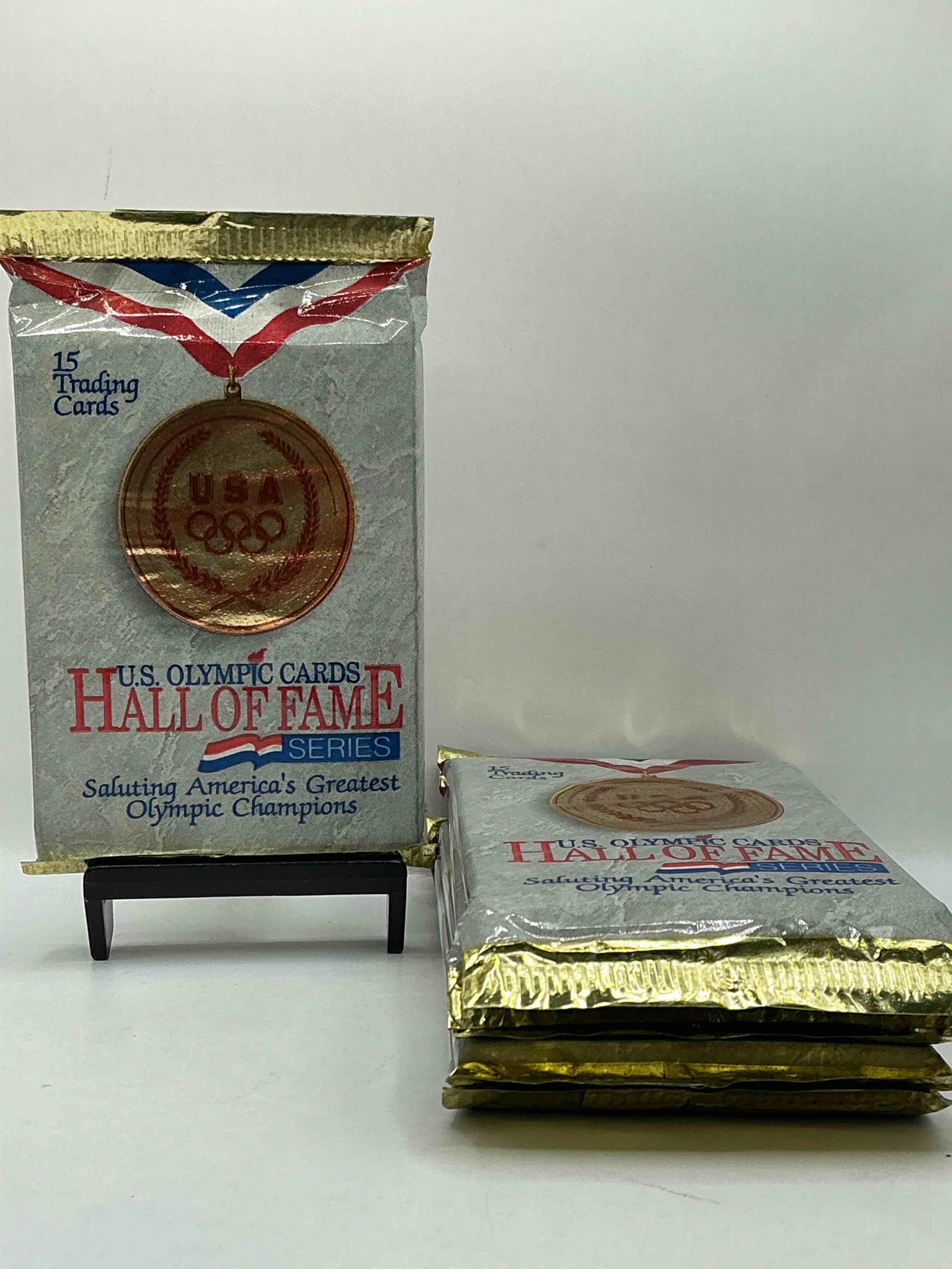 Olympic Insanity! US Olympic Hall Of Fame 1992 Packs! Direct From Box! Check Out These Rare US Olympic Packs!