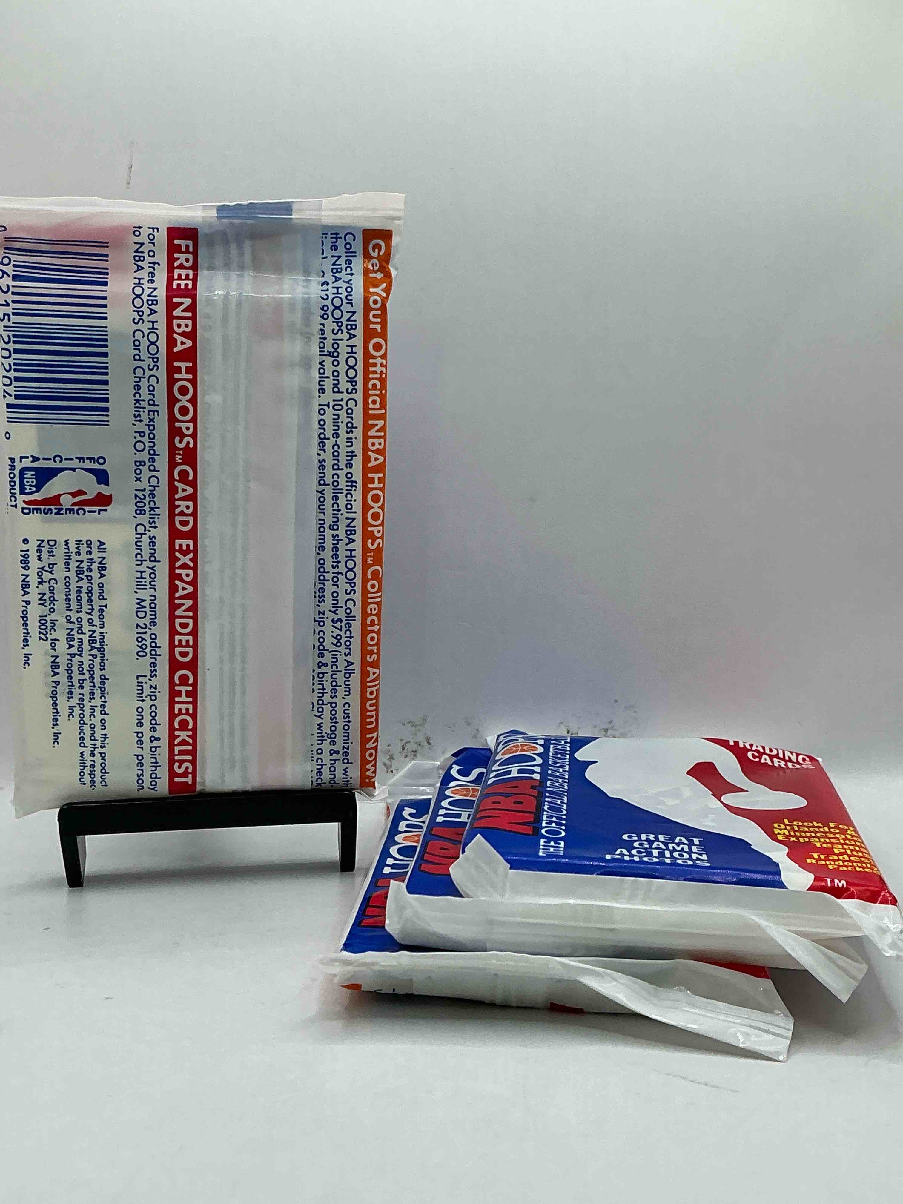 Condition photo showing New/Like New for 1989 Wow Valuable Michael Jordan?! Getting Very Rare! 1989/90 NBA Hoops Sealed Pack, Direct From Original Retail Case! Search For Valuable Michael Jordan #200 (PSA 10 Value Approx $200) & David Robinson's ONLY True Rookie Card #138 (PSA 10 Value $300) This Year Also Has Many Other Iconic Cards From Magic Johnson, Larry Bird & Too Many Others To List 1989 NBA Hoops Has Exploded in The Collector Market As It's The First Year Of NBA Hoops Production, & Only One Of Two Sets Produced in 1989 Don't Miss Out, Getting Very Rare!