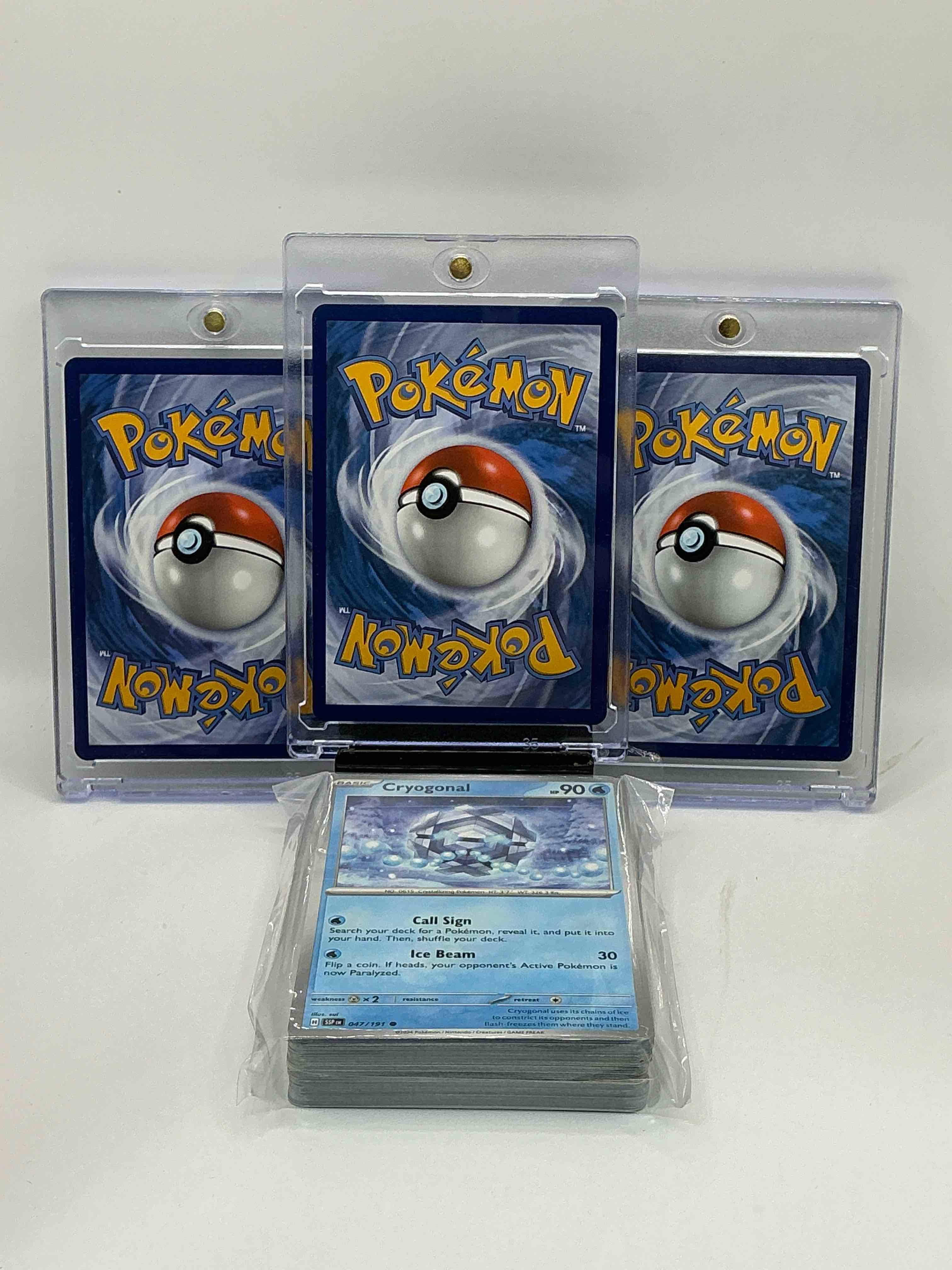 Condition photo showing New/Like New for Pokémon Palooza! Grimmsnarl VMax! Surfing Pikachu VMax! Hisuian Zoroark VStar! Along With 50 Other Pokémon Heroes, Holos, Legends & Commons!