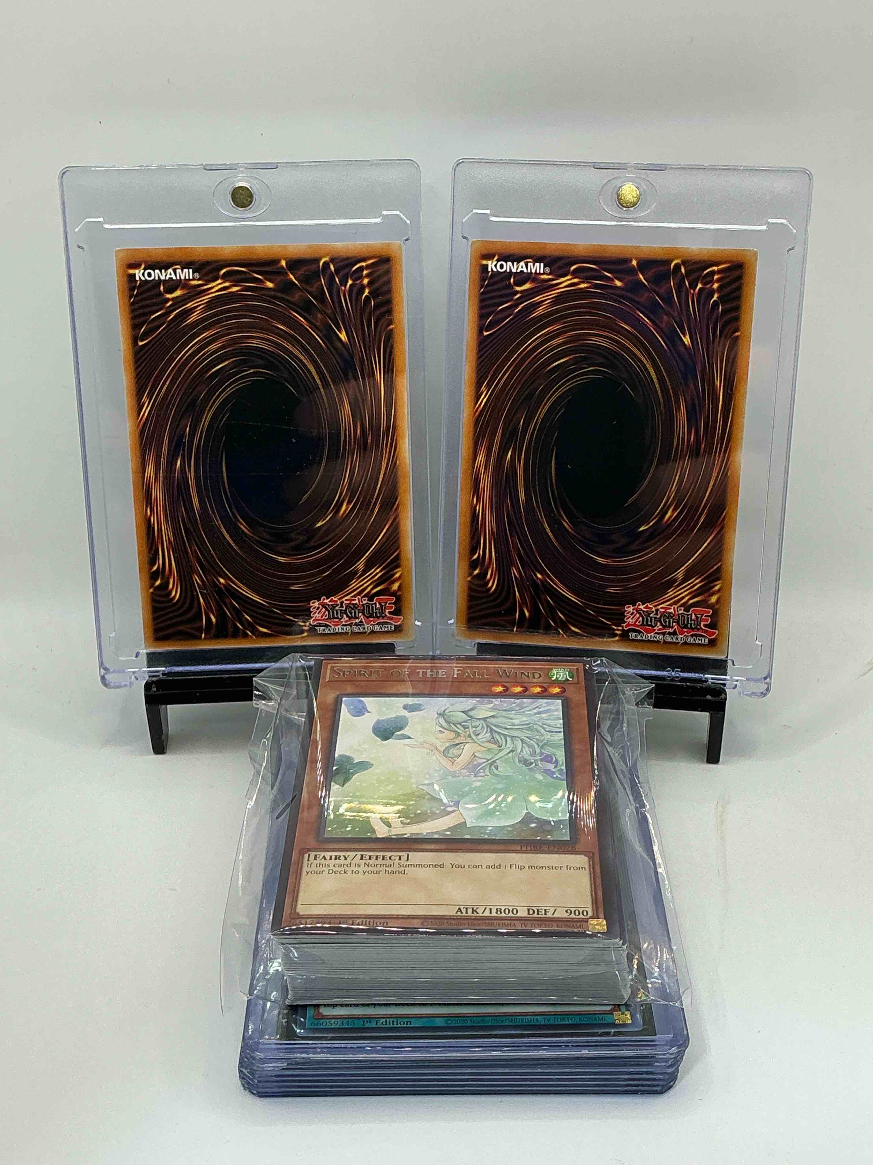 Condition photo showing New/Like New for Yu-Gi-Oh 50 Card Lot! Join The Craze Of Yu-Gi-Oh With These Awesome Cards! This 50 Card Lot Includes The Big Three Yu-Gi-Oh Category Cards, Monsters, Spells & Traps! This 50 Card Lot Includes Some Of All Three! WOW! Perfect Time To Start Collecting!