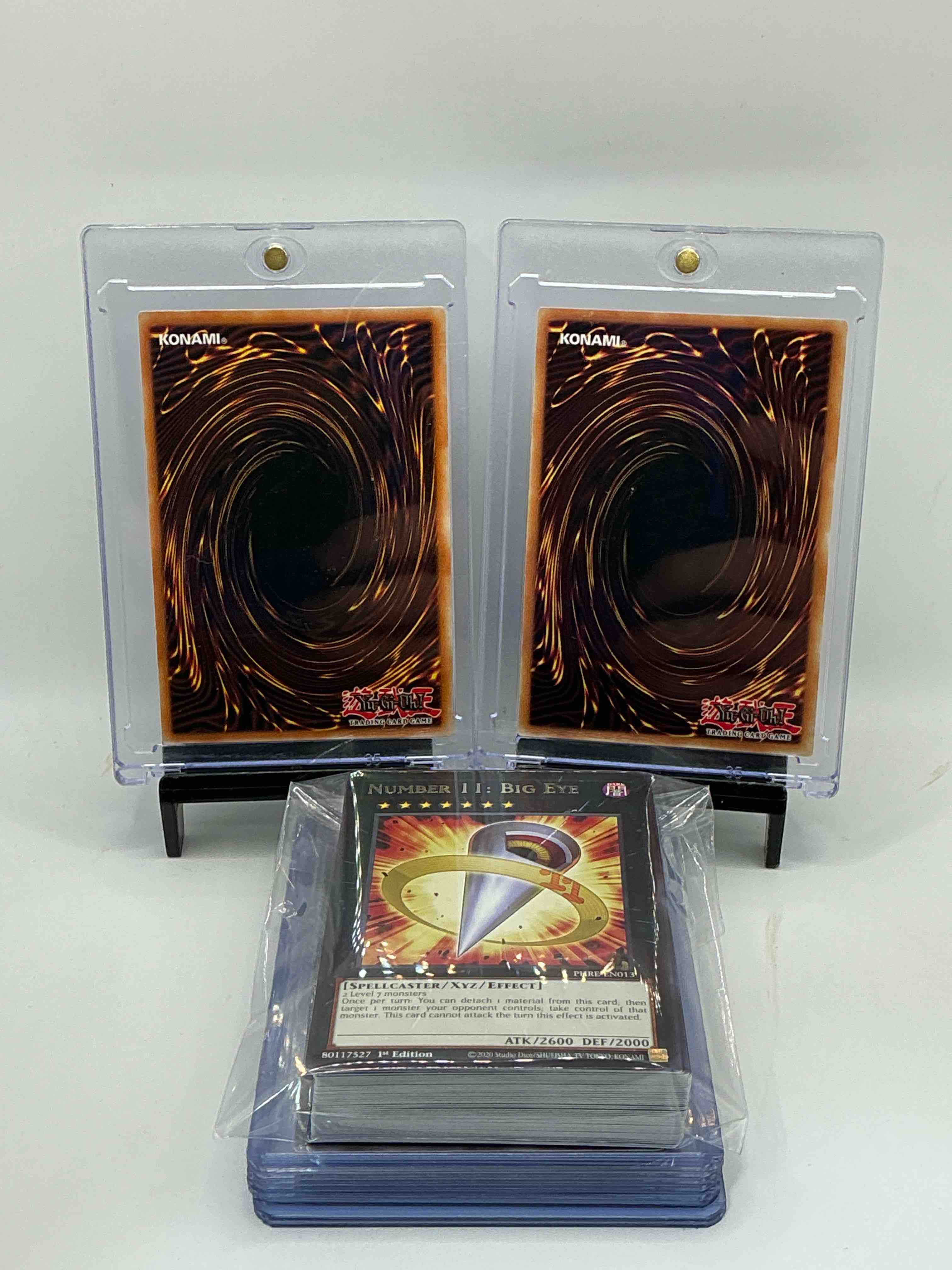Condition photo showing New/Like New for Yu-Gi-Oh 50 Card Lot! Join The Craze Of Yu-Gi-Oh With These Awesome Cards! This 50 Card Lot Includes The Big Three Yu-Gi-Oh Category Cards, Monsters, Spells & Traps! This 50 Card Lot Includes Some Of All Three! WOW! Perfect Time To Start Collecting! 