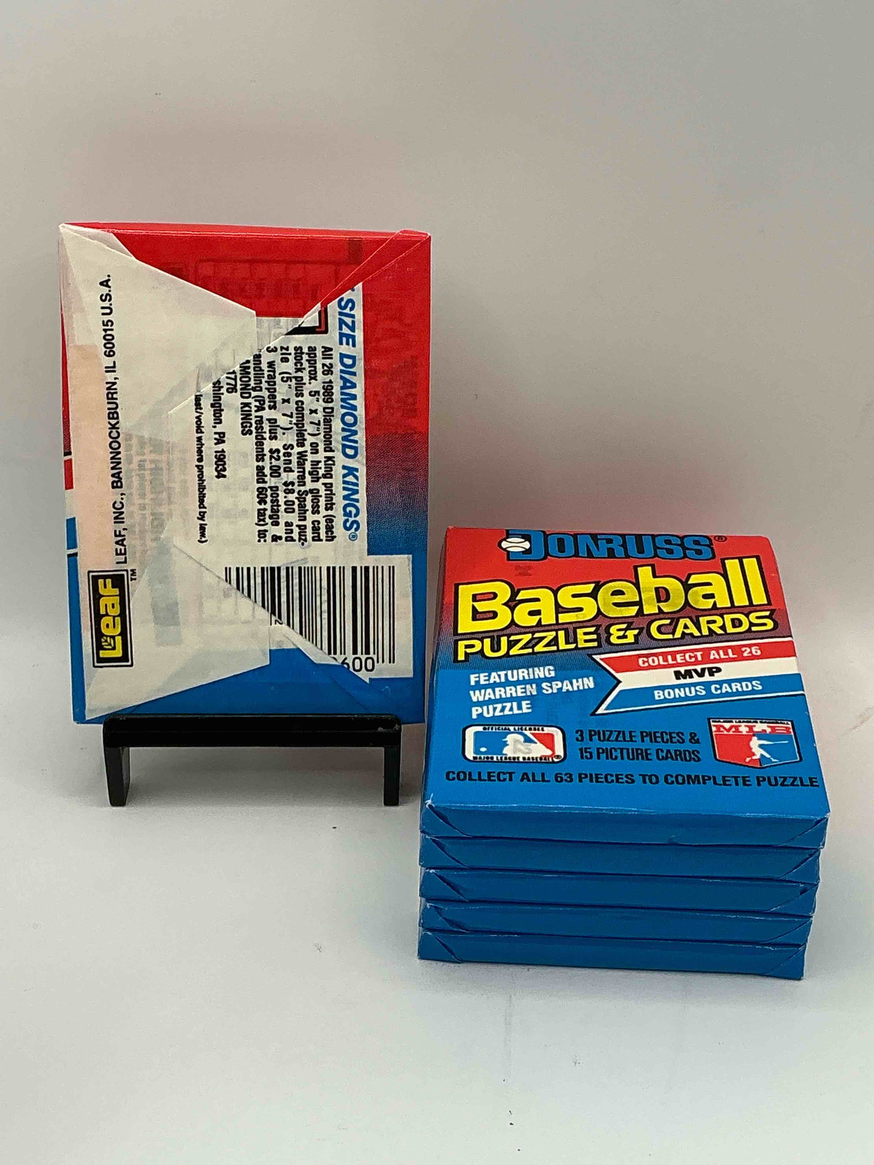 Condition photo showing New/Like New for Ken Griffey Jr & Randy Johnson Rookies!? 1989 Donruss Baseball Unopened Sports Card Wax Packs! Direct From Original Retail Case! Search For Valuable Ken Griffey Jr. & Randy Johnson Rookie Cards As Well As Valuable Bo Jackson