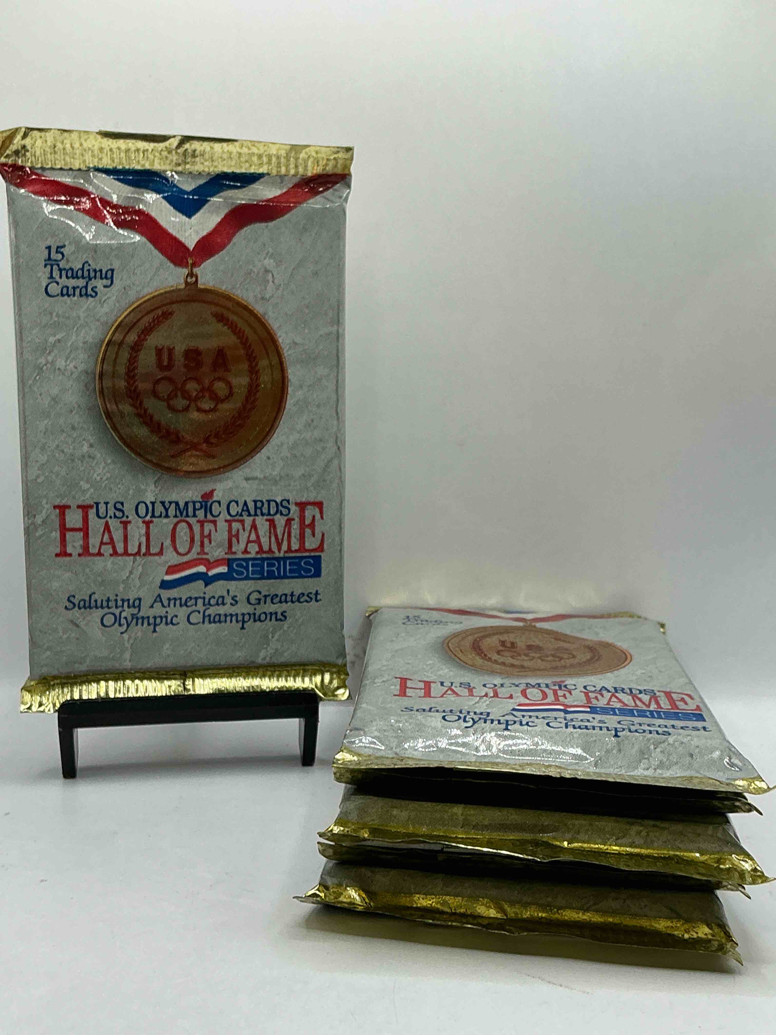 Olympic Insanity! US Olympic Hall Of Fame 1992 Packs! Direct From Box! Check Out These Rare US Olympic Packs!