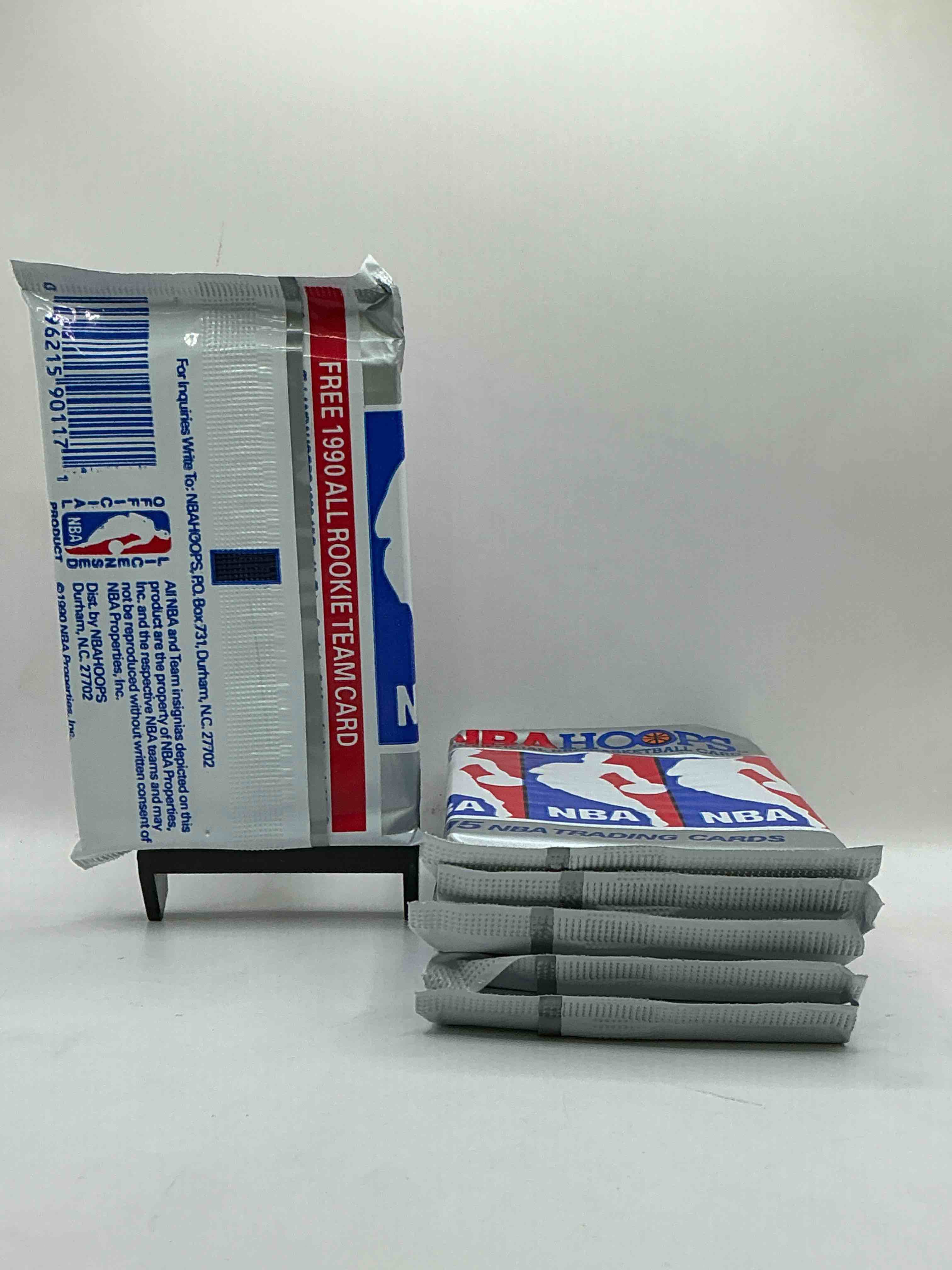 Condition photo showing New/Like New for Michael Jordan!? 1990/91 NBA Hoops Unopened Sealed Trading Collectible Sports Card Pack, Direct From Original Sealed Retail Case! Search For Early Michael Jordan #65 (PSA 10 Value $550), Jordan All Star Card, & Too Many Other Nice Cards To List!