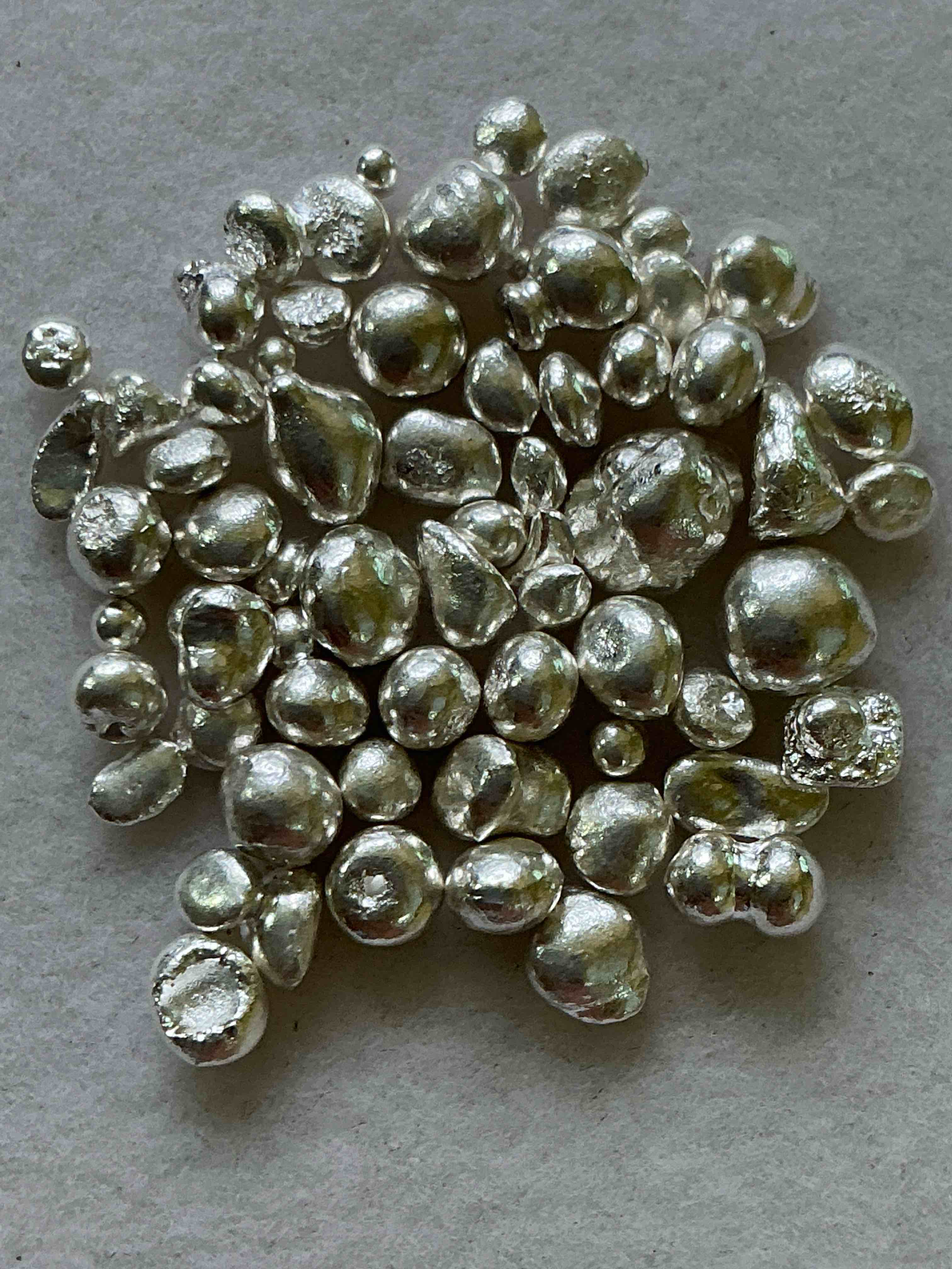 Silver Nuggets! .999 US Fine Silver, In Small Nugget Form! Total Weight Of All Nuggets In Lot Approximately 6 Grams, Bid Is Per Nugget! A Cool Way To Invest In Fine US Silver! Includes Collector Capsule!