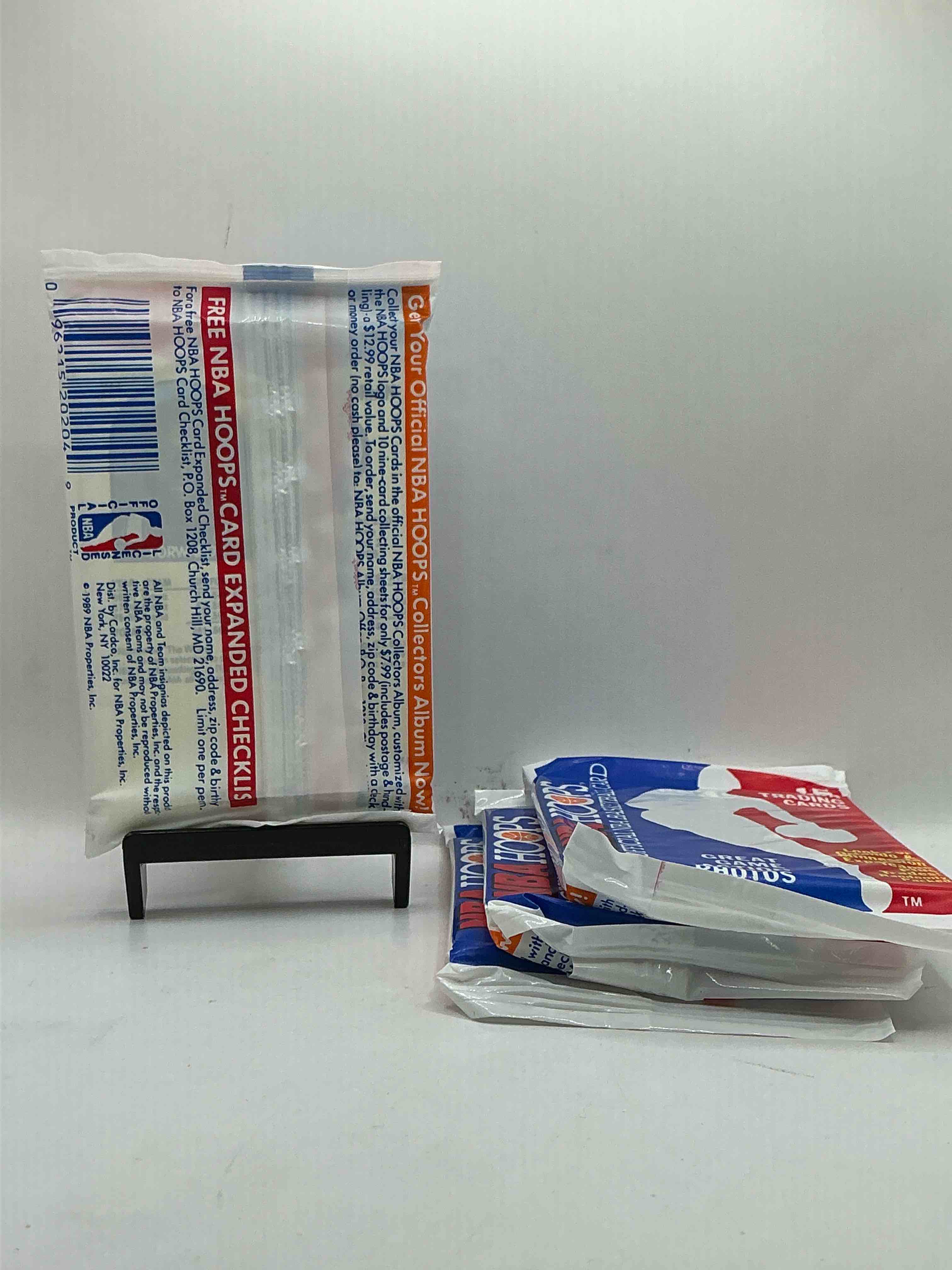 Condition photo showing New/Like New for 1989 Wow Valuable Michael Jordan?! Getting Very Rare! 1989/90 NBA Hoops Sealed Pack, Direct From Original Retail Case! Search For Valuable Michael Jordan #200 (PSA 10 Value Approx $200) & David Robinson's ONLY True Rookie Card #138 (PSA 10 Value $300) This Year Also Has Many Other Iconic Cards From Magic Johnson, Larry Bird & Too Many Others To List 1989 NBA Hoops Has Exploded in The Collector Market As It's The First Year Of NBA Hoops Production, & Only One Of Two Sets Produced in 1989 Don't Miss Out, Getting Very Rare!