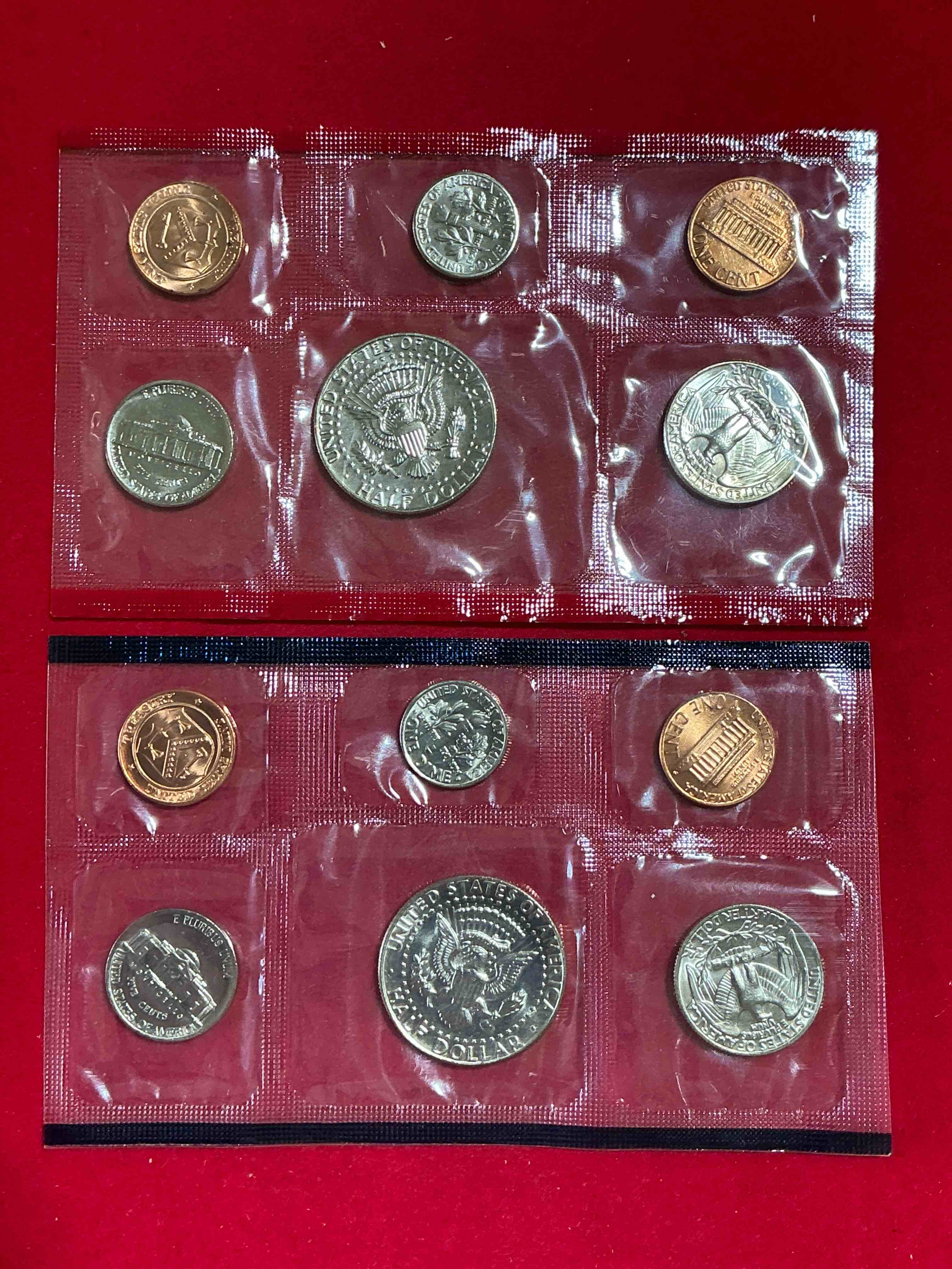 Condition photo showing New/Like New for 1984 Uncirculated U.S. Mint Coins! These Gorgeous Coins From The Mint Set Features Each U.S. Coins Minted in 1984 In Uncirculated Condition, From Each Mint Mark, Philly & Denver! Own An Awesome Investment & Incredible Piece Of U.S. History!