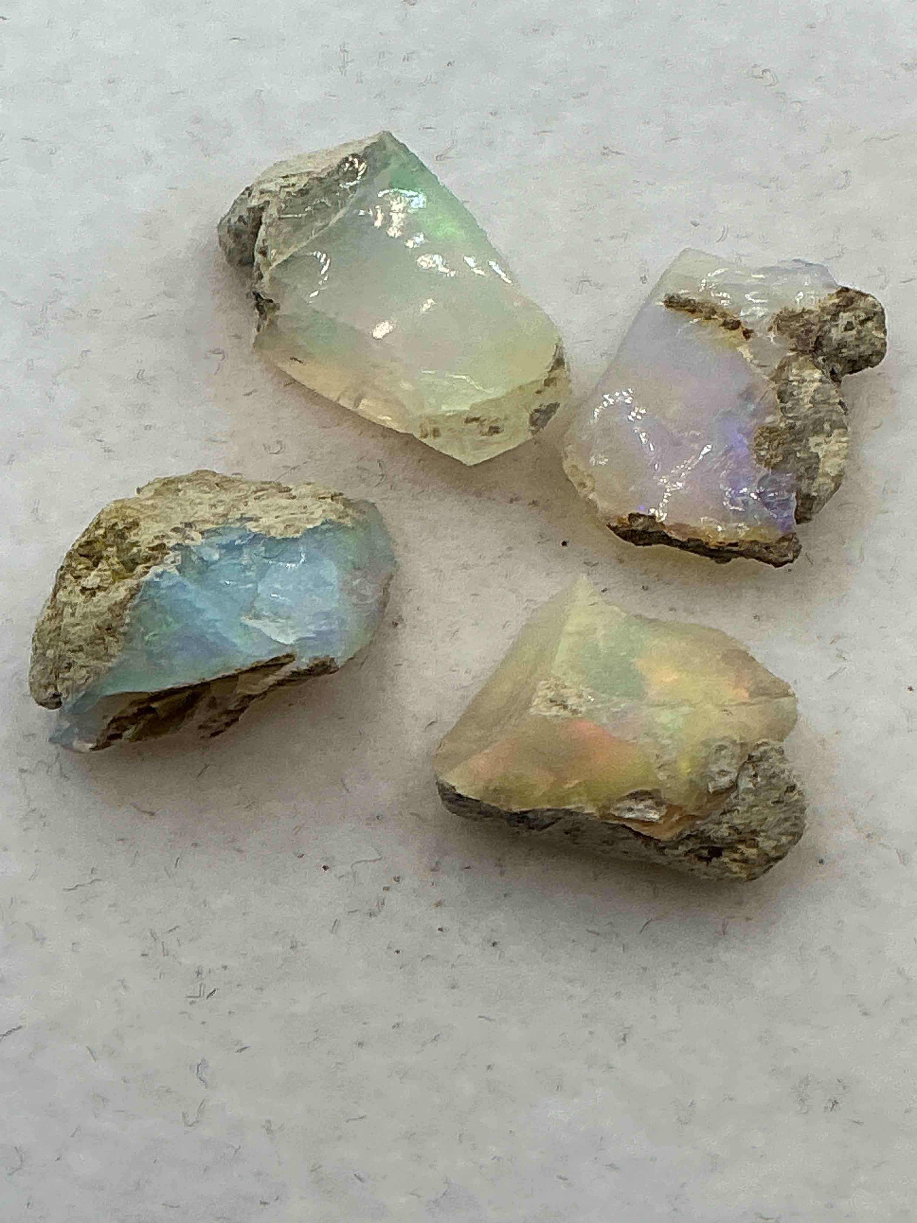 Opal Precious Gemstone, Authentic! Opal Gemstone, Cut And/Or Faceted & Polished! Opals Are Famous For Their. Stunning Clarity & Hues & Likely Originate From Ethiopia. Opals Are Believed To Promote Hope, Purity & Love. The U.S. Dime In Image Is For Size Reference Only (Not Included). Own An Amazing, Stunning, Unique Opal Gemstone!