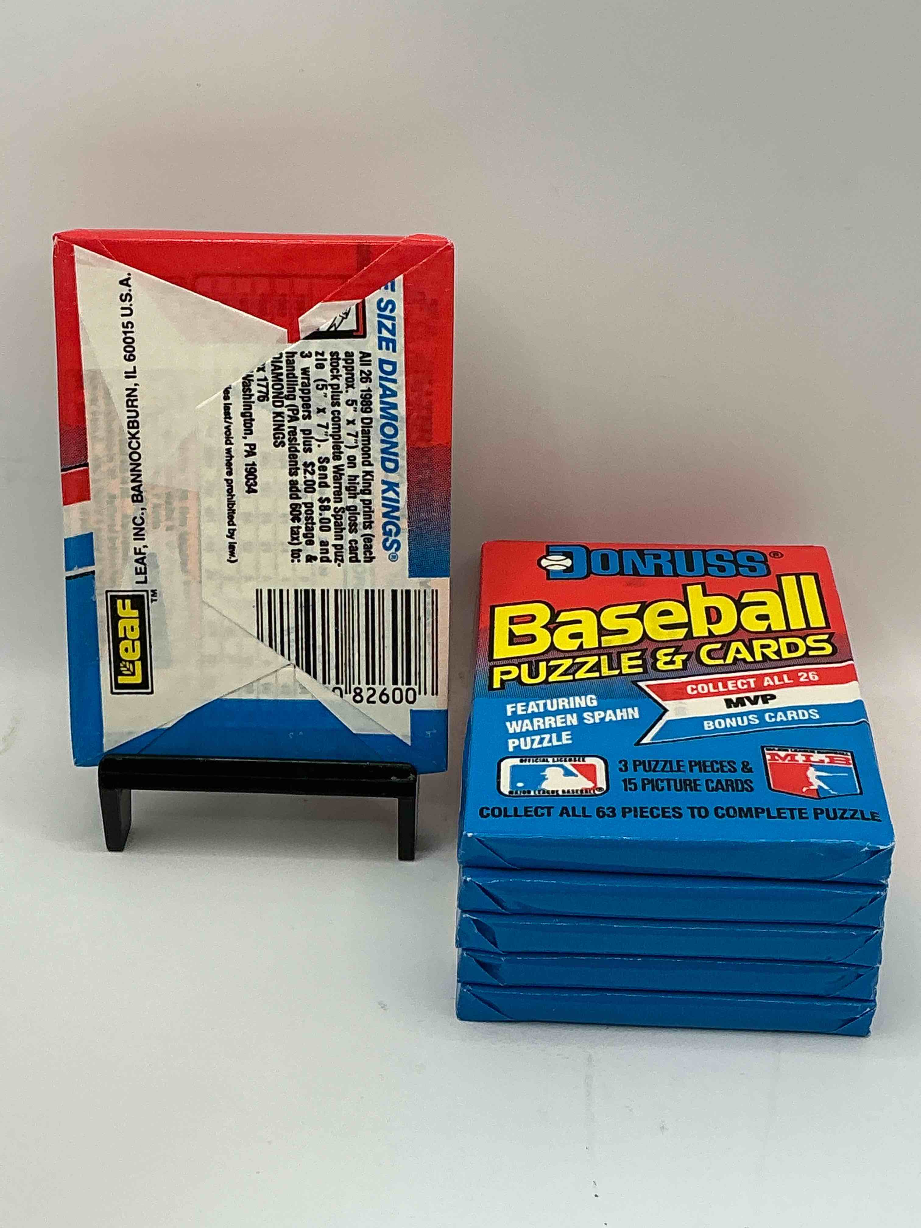 Condition photo showing New/Like New for Ken Griffey Jr & Randy Johnson Rookies!? 1989 Donruss Baseball Unopened Sports Card Wax Packs! Direct From Original Retail Case! Search For Valuable Ken Griffey Jr. & Randy Johnson Rookie Cards As Well As Valuable Bo Jackson