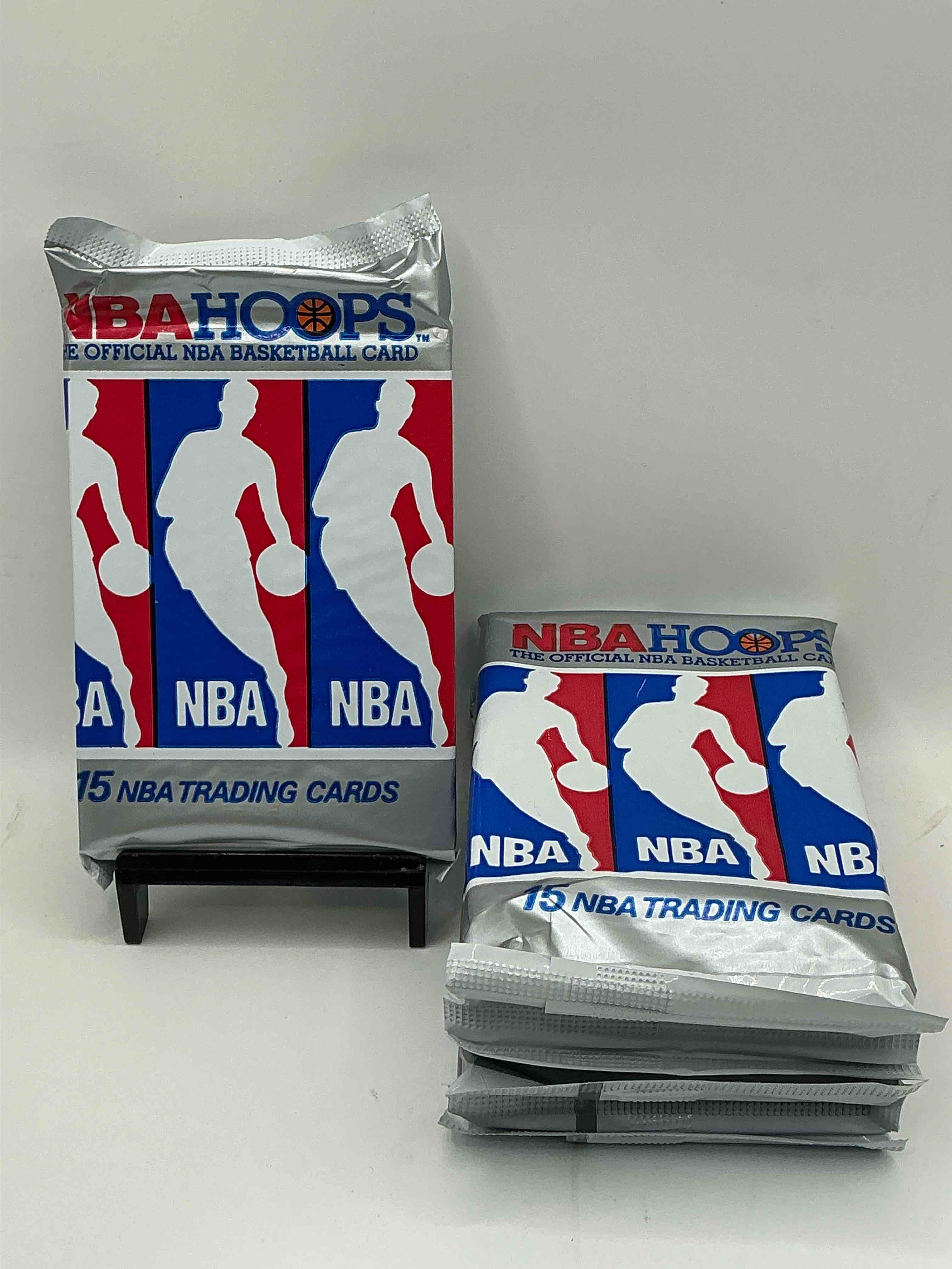 Michael Jordan!? 1990/91 NBA Hoops Unopened Sealed Trading Collectible Sports Card Pack, Direct From Original Sealed Retail Case! Search For Early Michael Jordan #65 (PSA 10 Value $550), Jordan All Star Card, & Too Many Other Nice Cards To List!