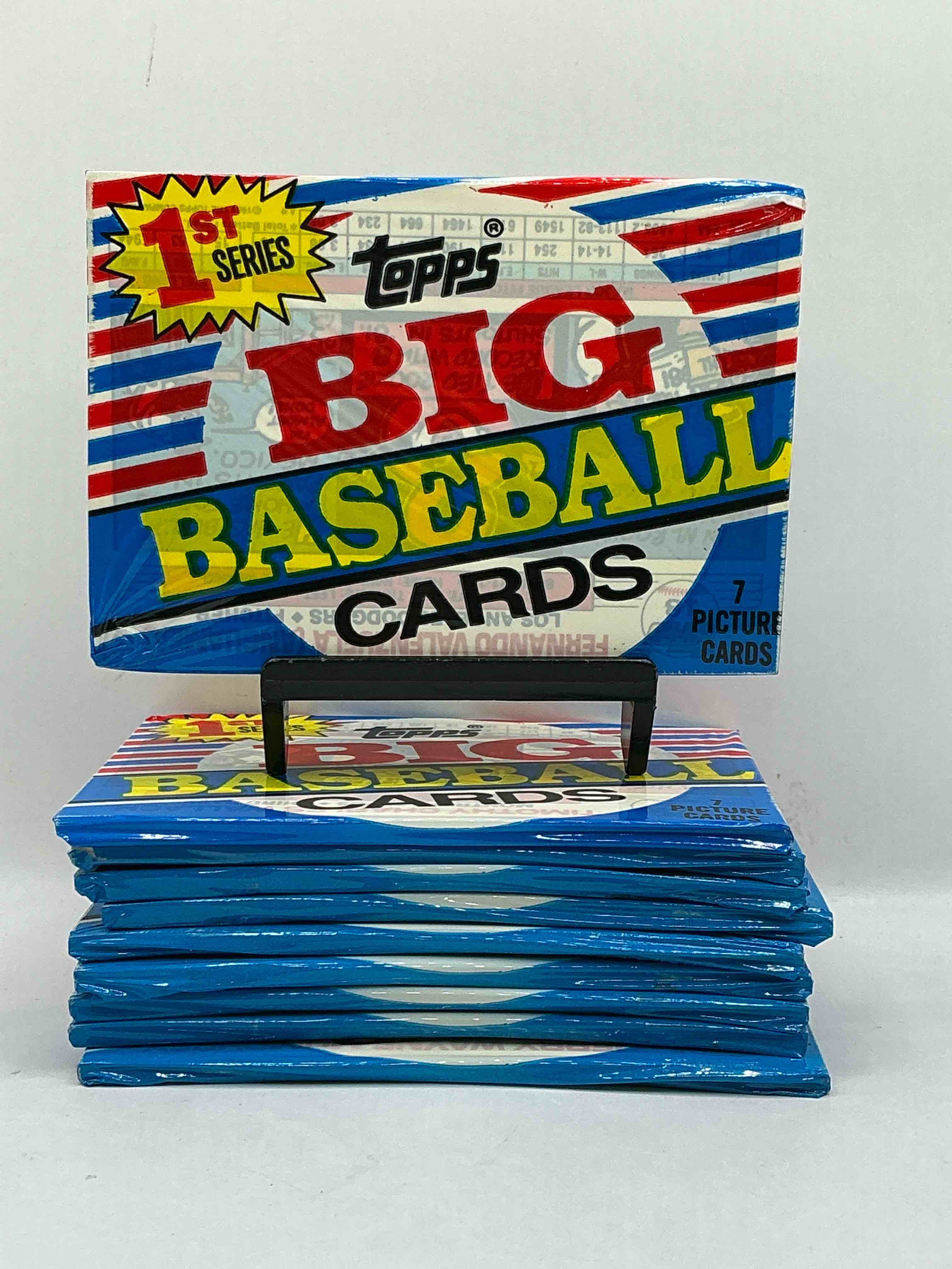 1988 Topps Big Baseball Sealed Card Packs Direct From Original Retail Case. Getting Harder & Harder To Find! Search For Bo Jackson, Roger Clemons & Tons Of 80's Stars In These Fun Cards You Rarely See!