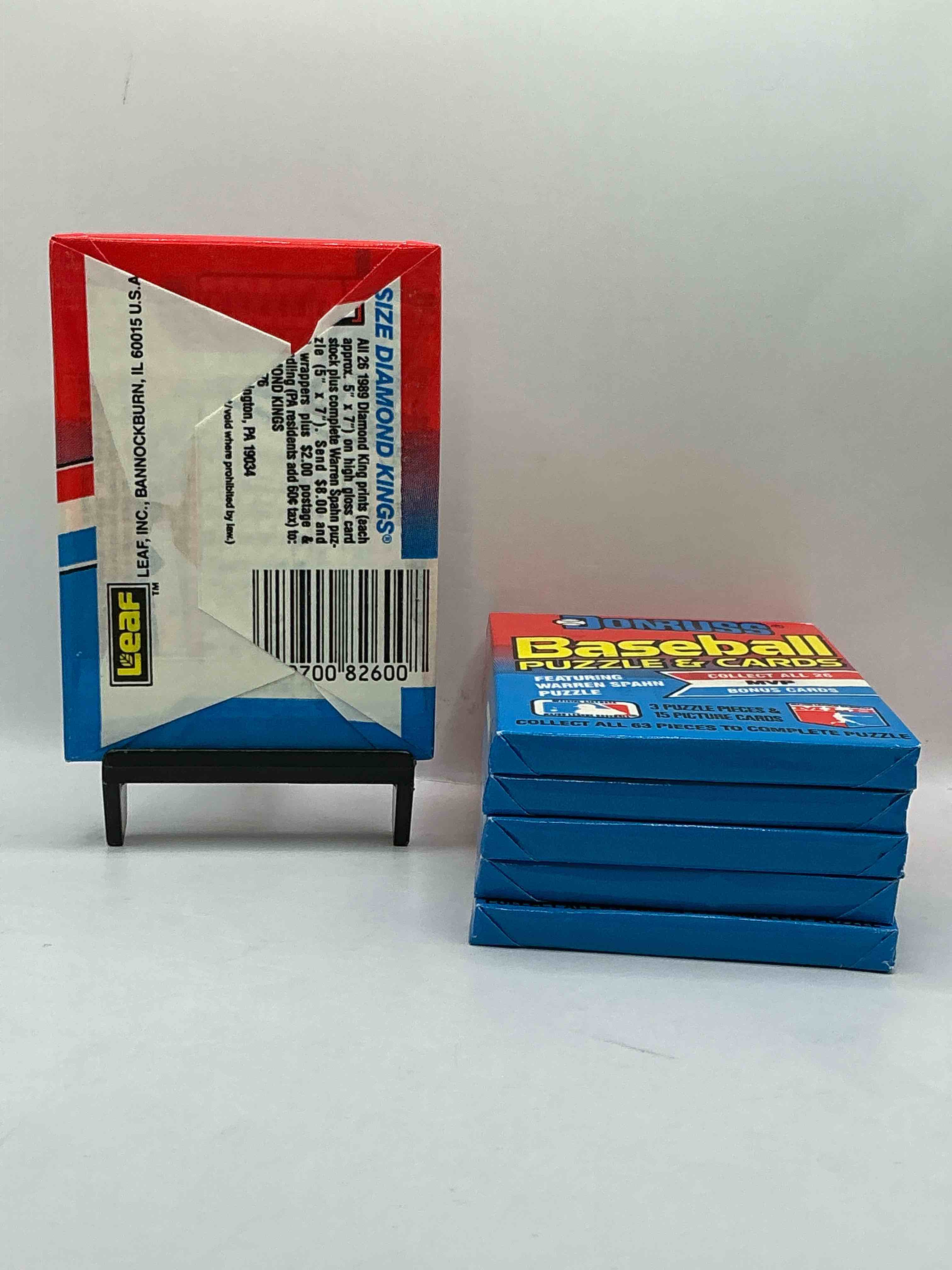 Condition photo showing New/Like New for Ken Griffey Jr & Randy Johnson Rookies!? 1989 Donruss Baseball Unopened Sports Card Wax Packs! Direct From Original Retail Case! Search For Valuable Ken Griffey Jr. & Randy Johnson Rookie Cards As Well As Valuable Bo Jackson