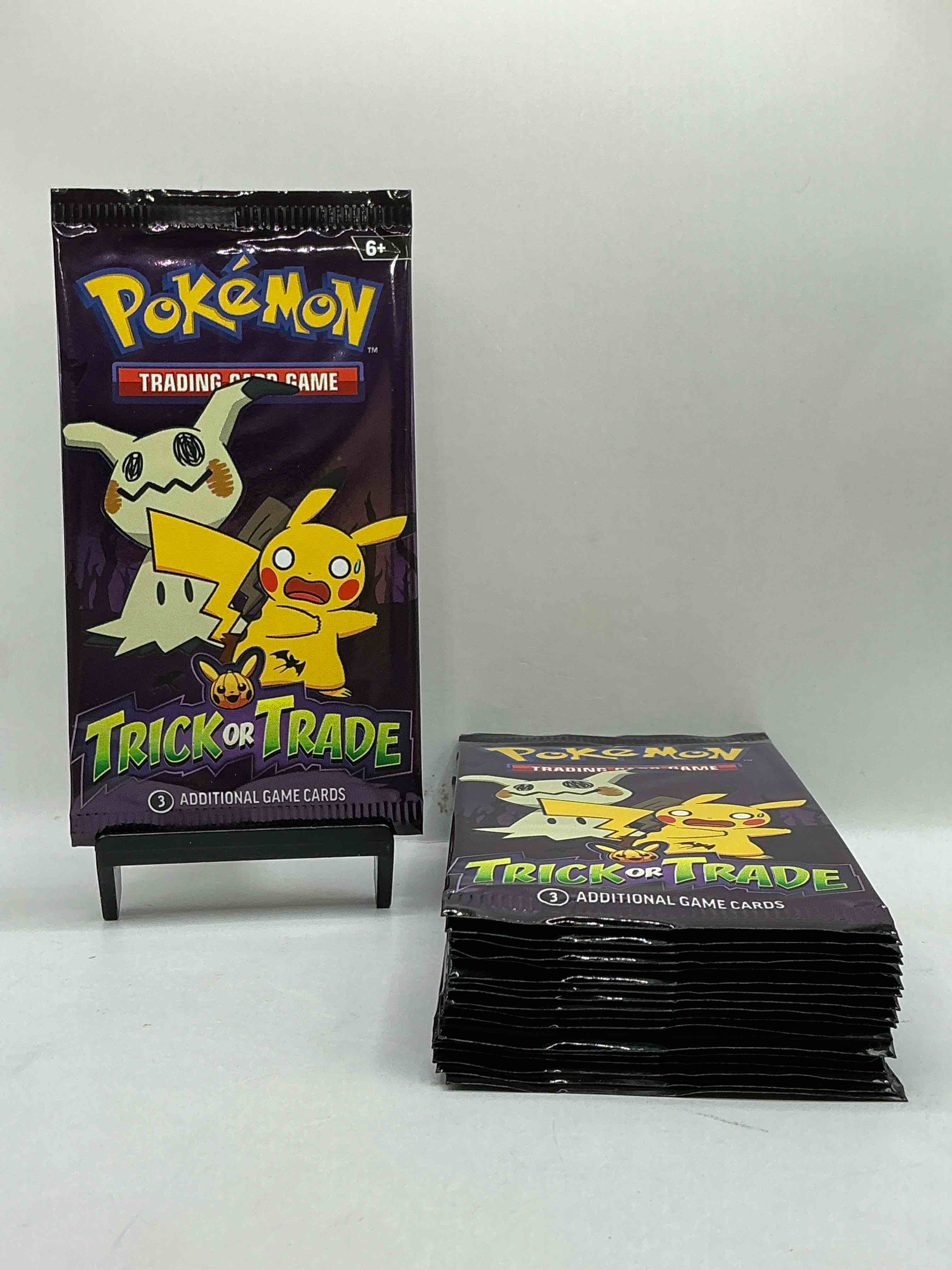 Pokémon Packs! Spooky Trick Or Trade Unopened Packs! 3 Cards Per Pack, From 2023! Look For Legendary Monsters!