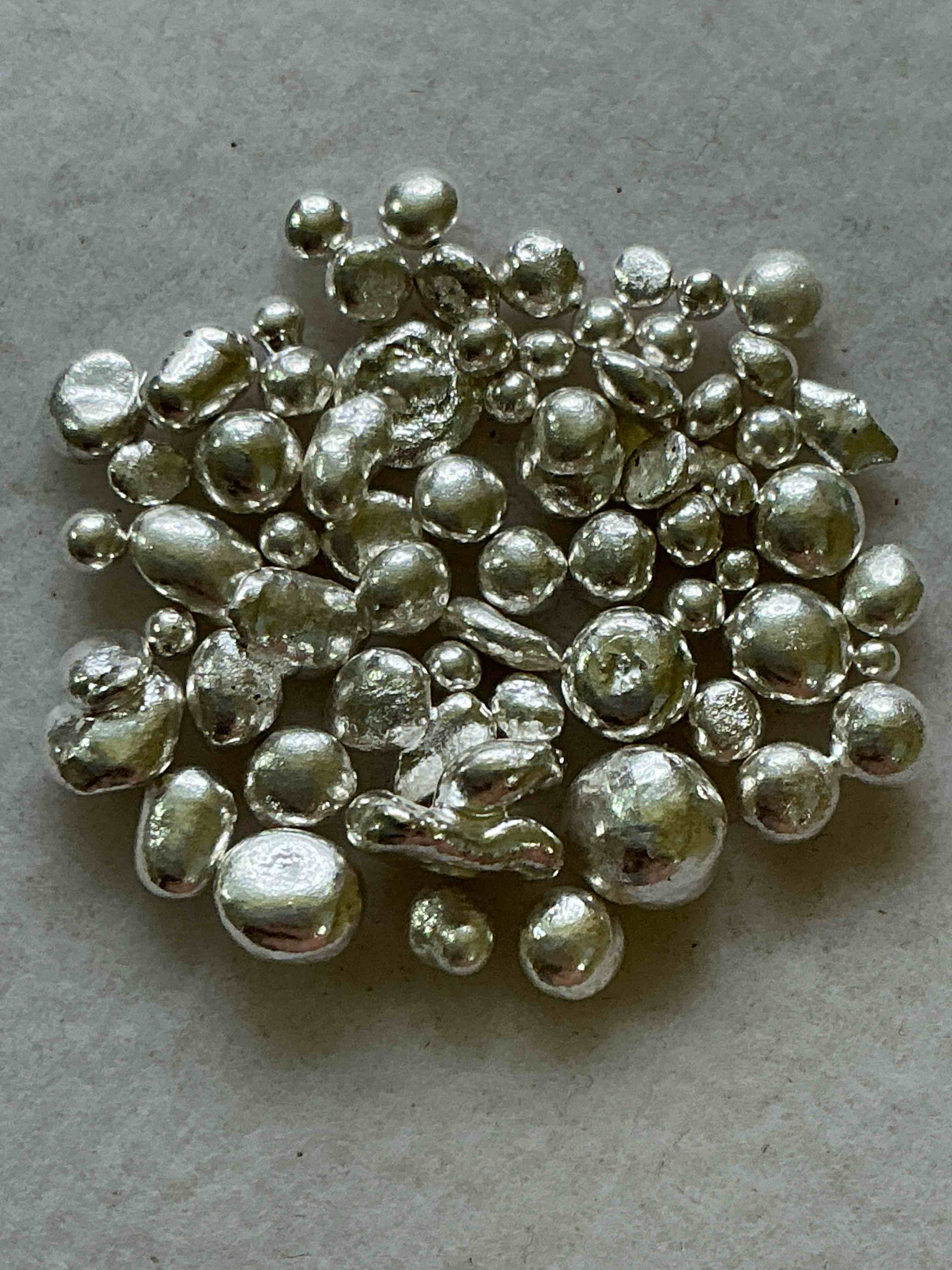 Silver Nuggets! .999 US Fine Silver, In Small Nugget Form! Total Weight Of All Nuggets In Lot Approximately 6 Grams, Bid Is Per Nugget! A Cool Way To Invest In Fine US Silver! Includes Collector Capsule!