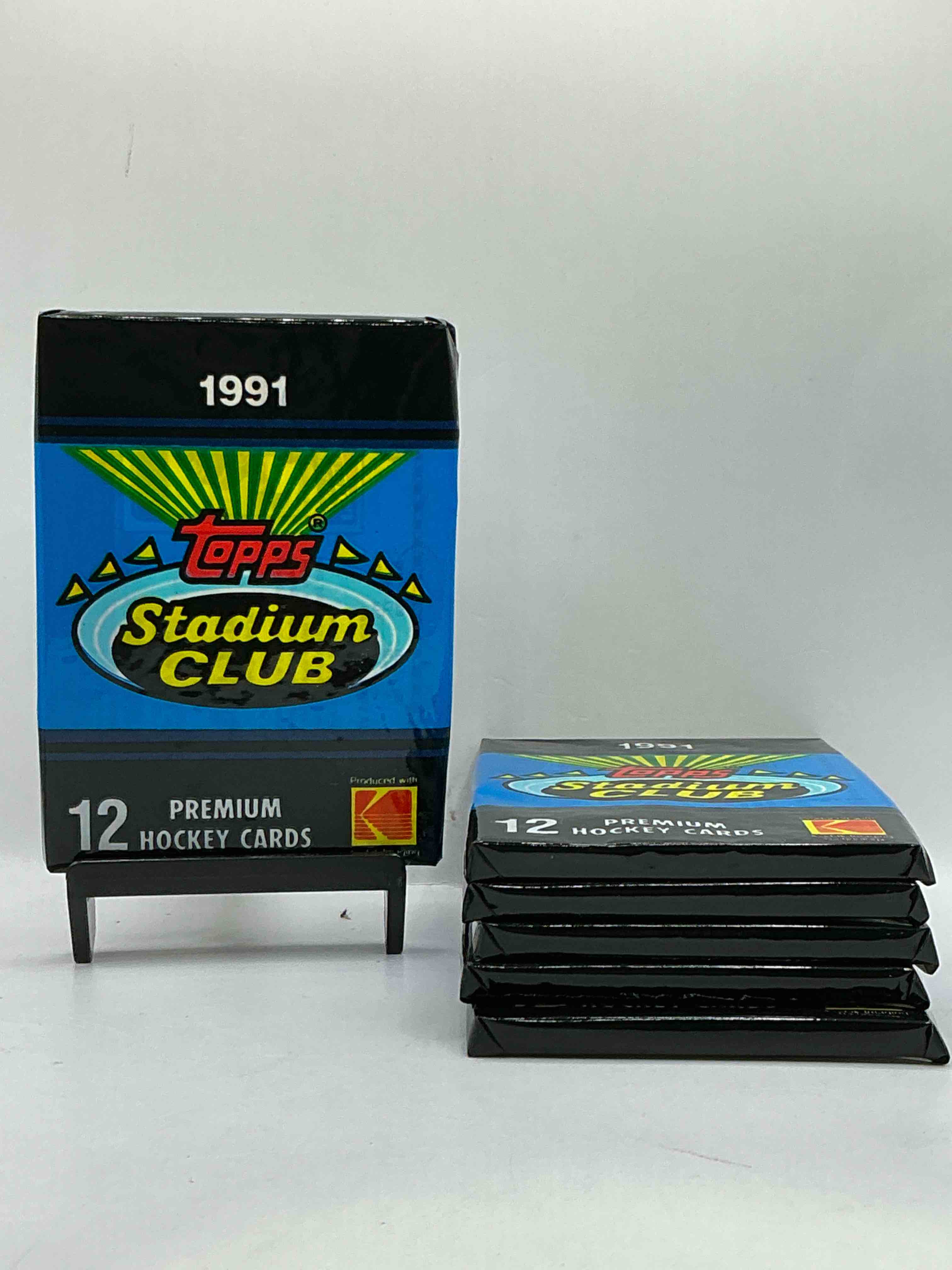 wow! 1991-92 nhl topps stadium club premiere edition! look for all of your favorite stars from the 90’s in these rare packs!
