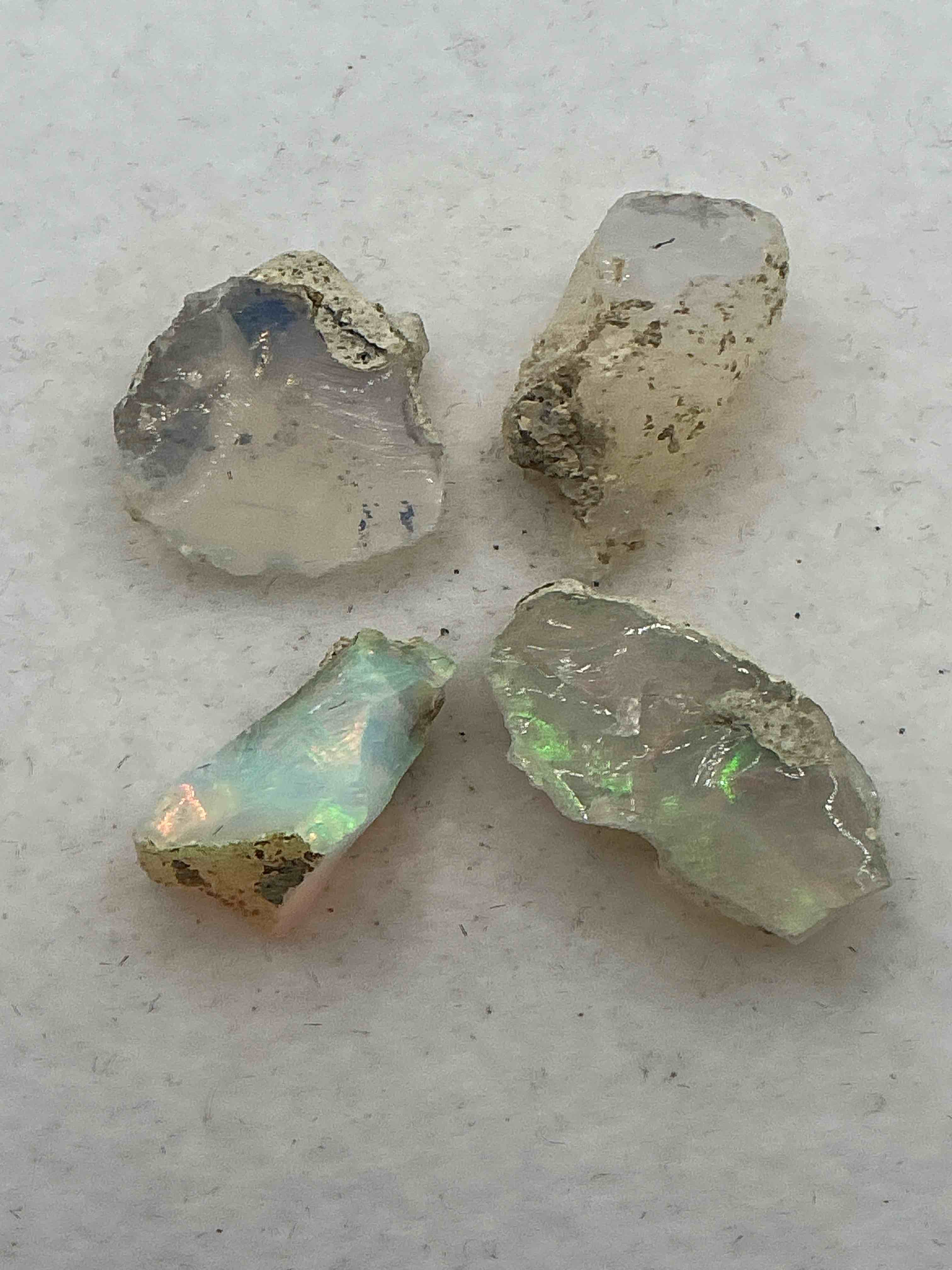 Opal Precious Gemstone, Authentic! Opal Gemstone, Cut And/Or Faceted & Polished! Opals Are Famous For Their. Stunning Clarity & Hues & Likely Originate From Ethiopia. Opals Are Believed To Promote Hope, Purity & Love. The U.S. Dime In Image Is For Size Reference Only (Not Included). Own An Amazing, Stunning, Unique Opal Gemstone!