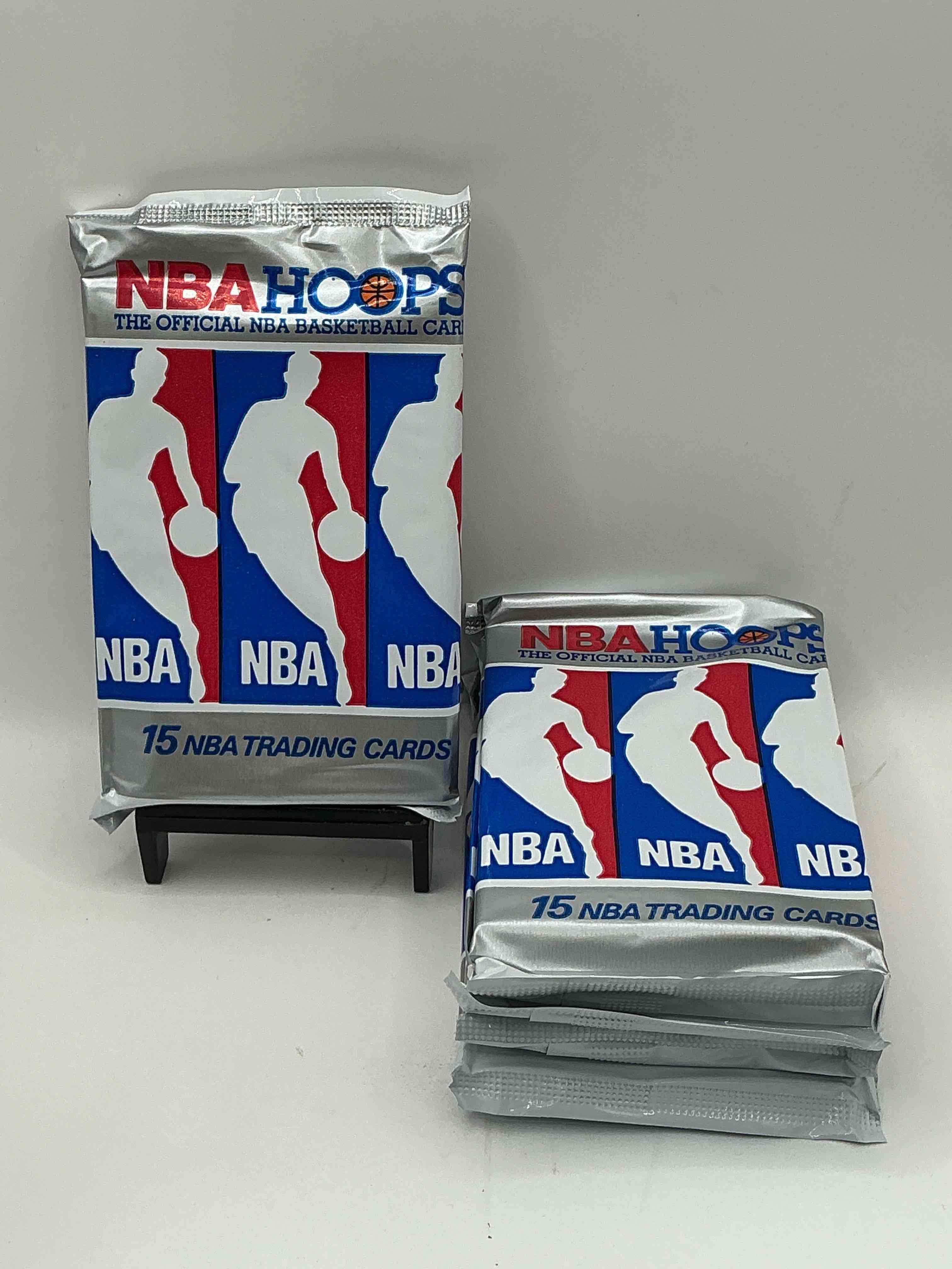 Michael Jordan!? 1990/91 NBA Hoops Unopened Sealed Trading Collectible Sports Card Pack, Direct From Original Sealed Retail Case! Search For Early Michael Jordan #65 (PSA 10 Value $550), Jordan All Star Card, & Too Many Other Nice Cards To List!