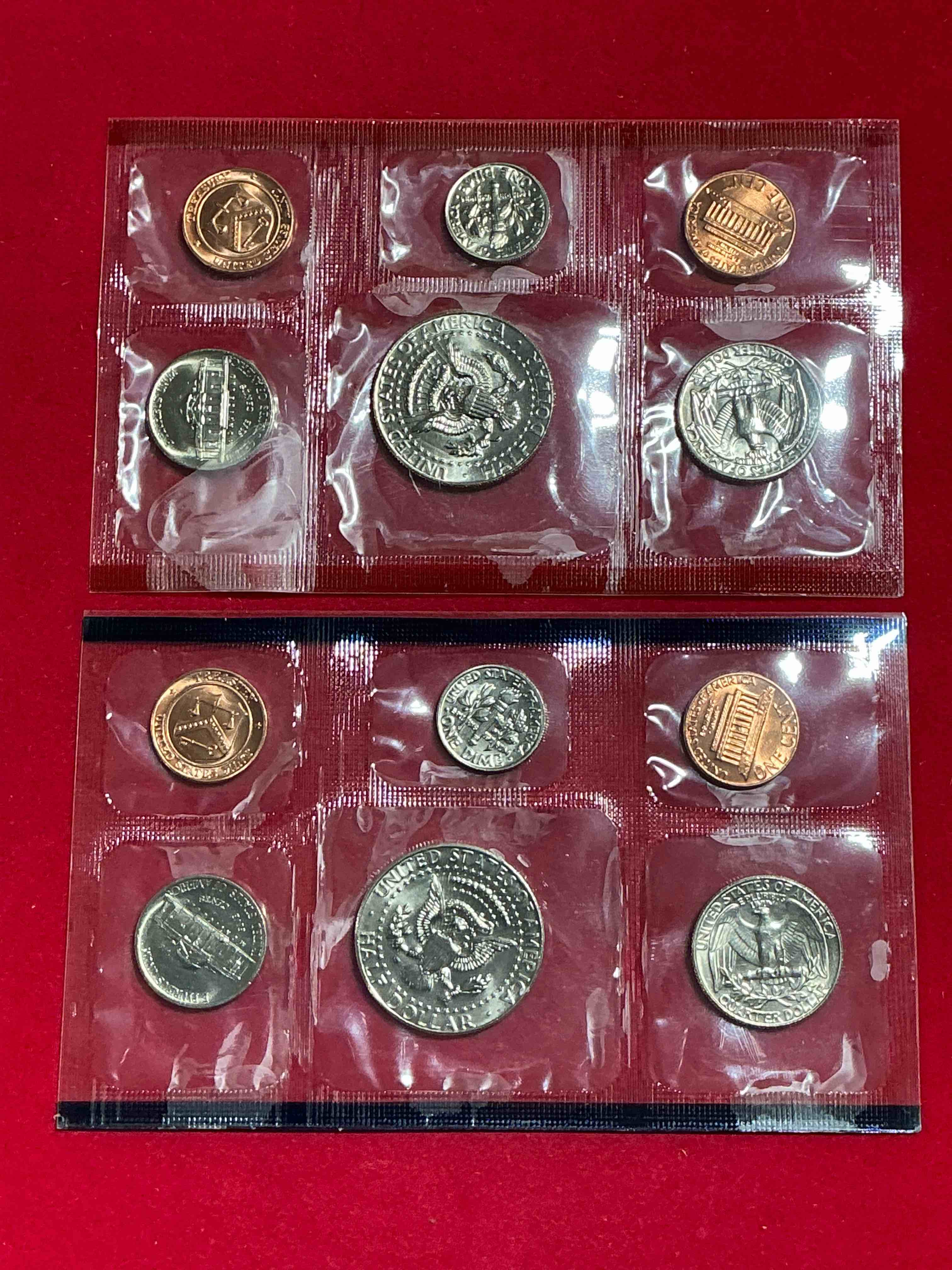 Condition photo showing New/Like New for 1985 Uncirculated U.S. Mint Coins! These Gorgeous Coins From The Mint Set Features Each U.S. Coins Minted in 1985 In Uncirculated Condition, From Each Mint Mark, Philly & Denver! Own An Awesome Investment & Incredible Piece Of U.S. History!
