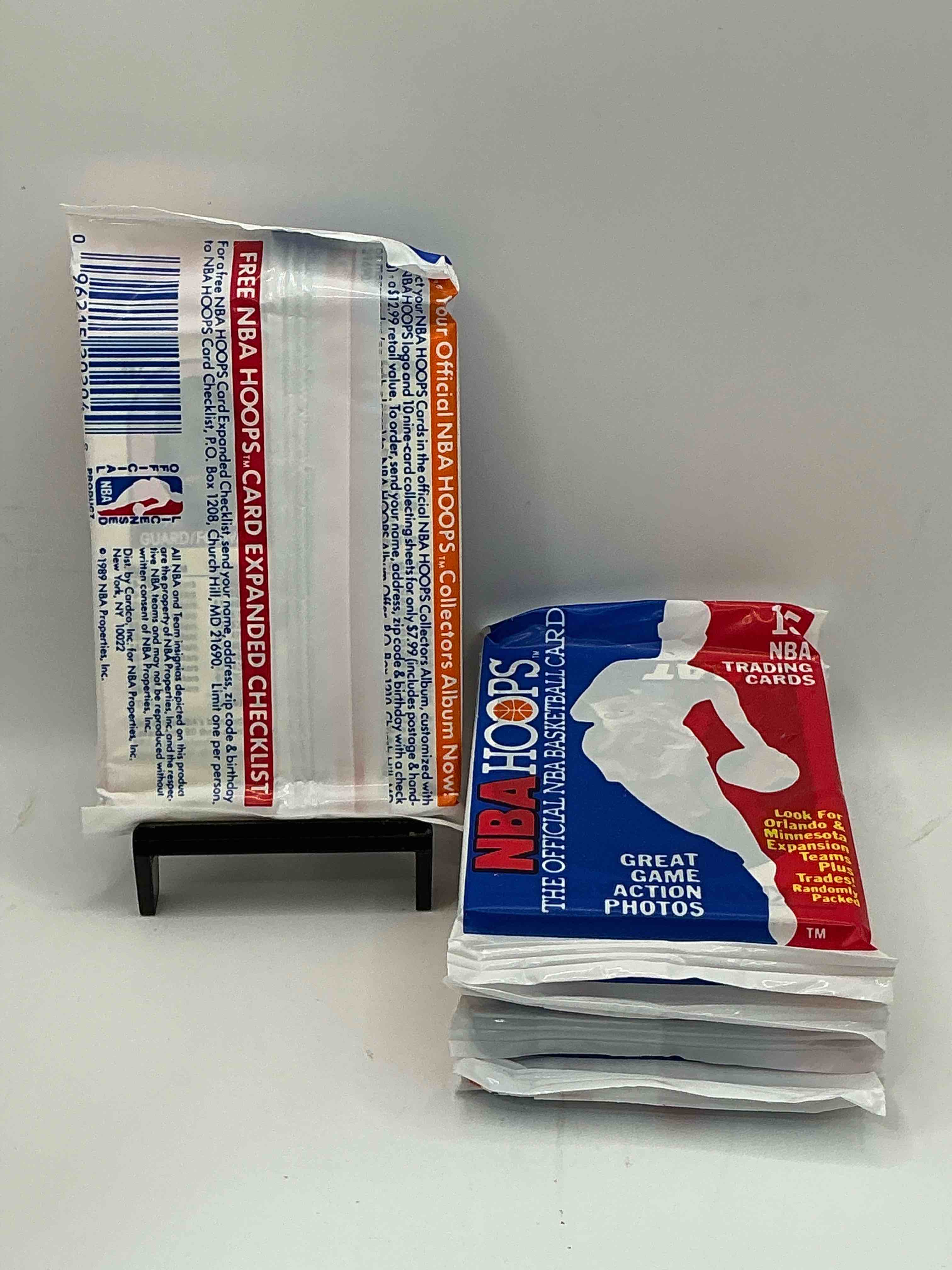 Condition photo showing New/Like New for 1989 Wow Valuable Michael Jordan?! Getting Very Rare! 1989/90 NBA Hoops Sealed Pack, Direct From Original Retail Case! Search For Valuable Michael Jordan #200 (PSA 10 Value Approx $200) & David Robinson's ONLY True Rookie Card #138 (PSA 10 Value $300) This Year Also Has Many Other Iconic Cards From Magic Johnson, Larry Bird & Too Many Others To List 1989 NBA Hoops Has Exploded in The Collector Market As It's The First Year Of NBA Hoops Production, & Only One Of Two Sets Produced in 1989 Don't Miss Out, Getting Very Rare!