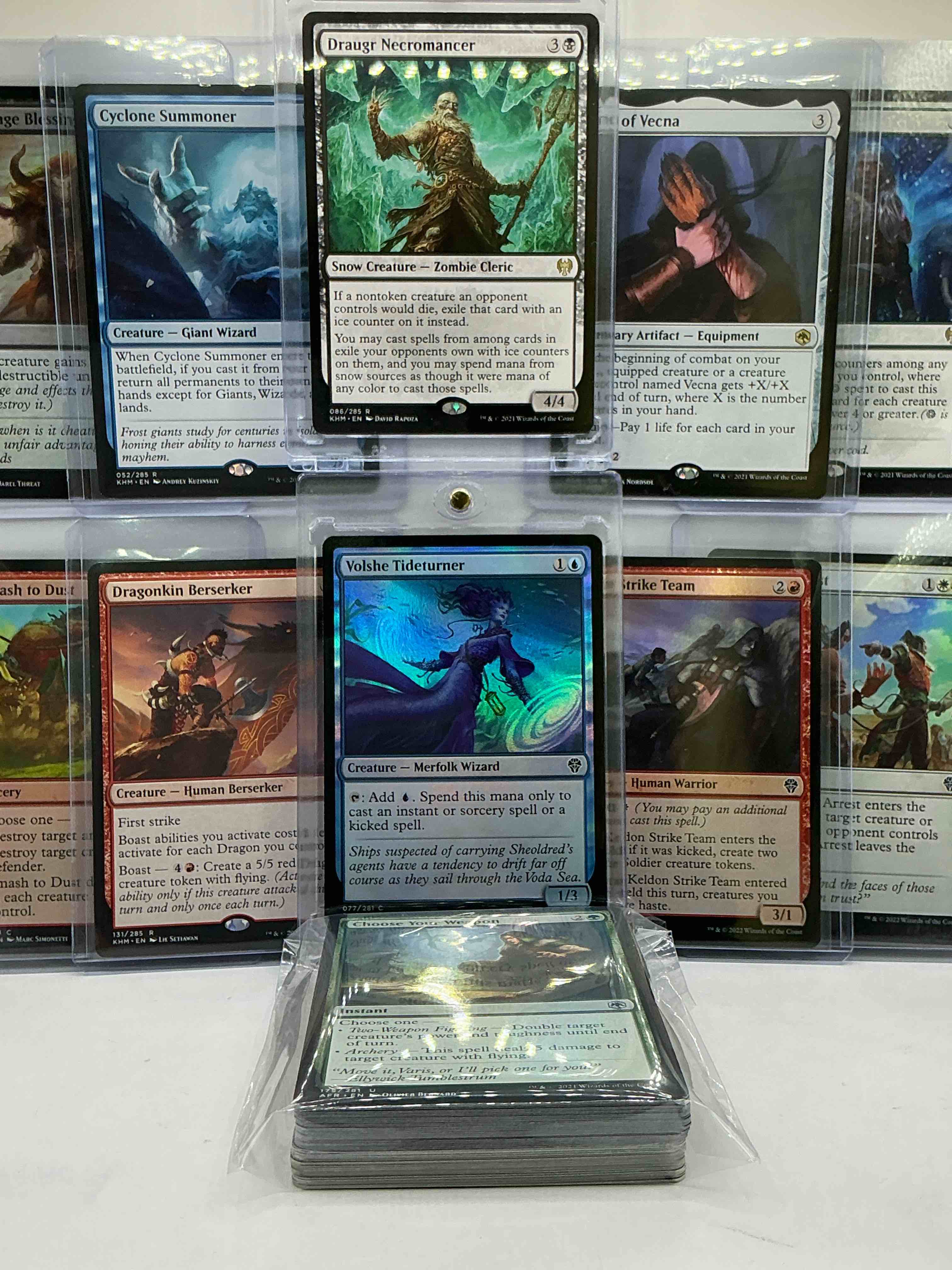 Condition photo showing New/Like New for Magic The Gathering 50 Card Lot! Lot Includes 5 Rare Cards & 5 Holo Foil Cards! All Cards In Excellent Condition! A Great Way To Join The MTG Craze!