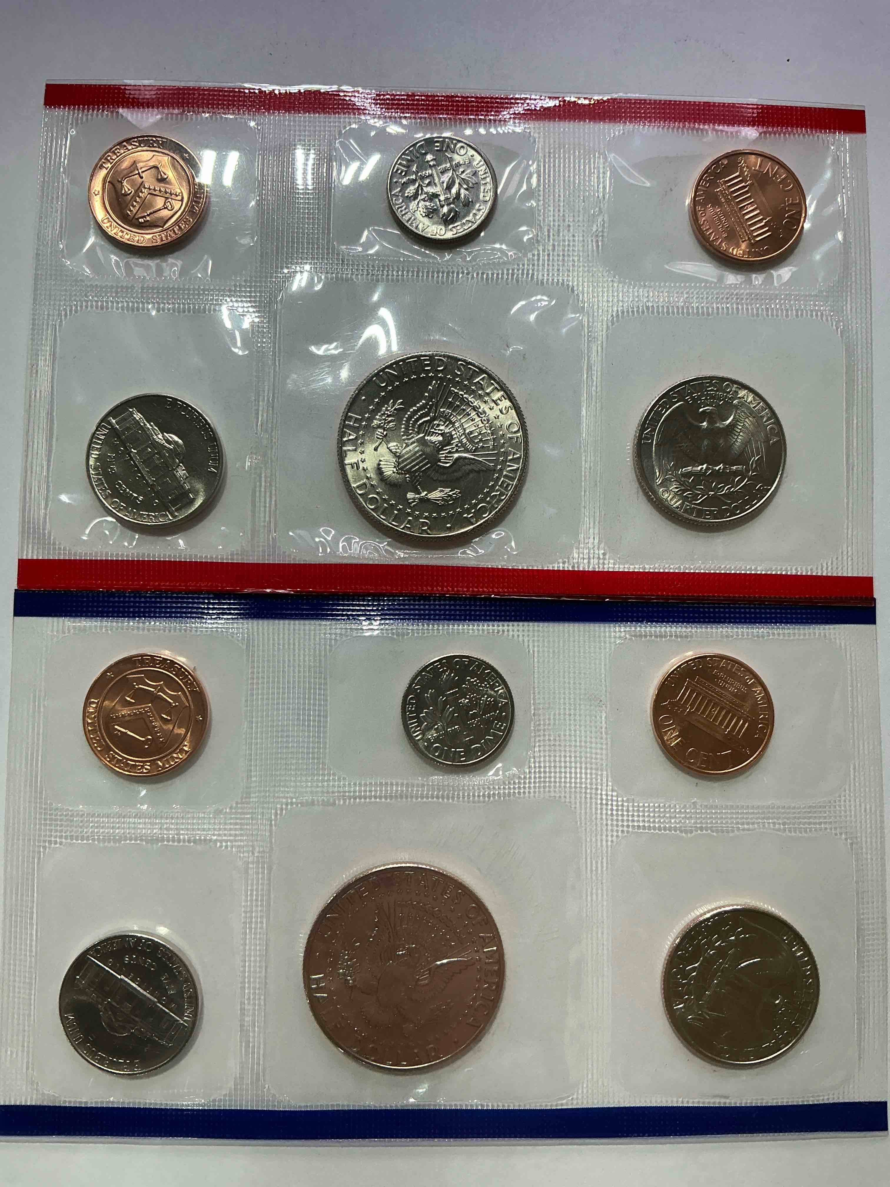 Condition photo showing New/Like New for 1995 Uncirculated U.S. Mint Coins! What A Great Year! These Gorgeous Coins From The Mint Set Features Each U.S. Coins Minted in 1995 In Uncirculated Condition, From Each Mint Mark, Philly & Denver! From The U.S. Treasury In 1995! Own An Awesome Investment & Incredible Piece Of U.S. History! Also Makes For An Awesome Gift!