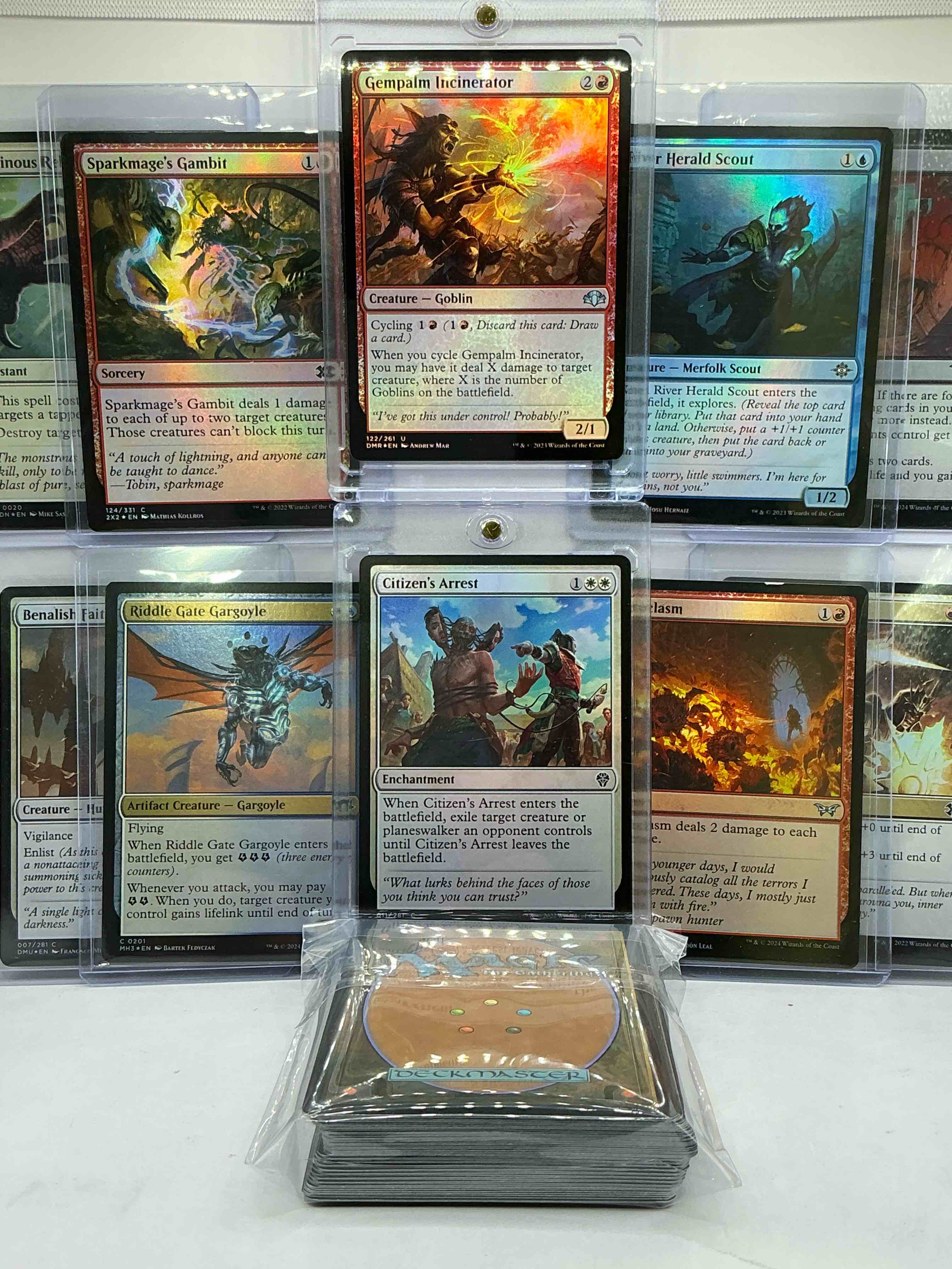 Condition photo showing New/Like New for Magic The Gathering 50 Card Lot! Lot Includes 5 Rare Cards & 5 Holo Foil Cards! All Cards In Excellent Condition! A Great Way To Join The MTG Craze!