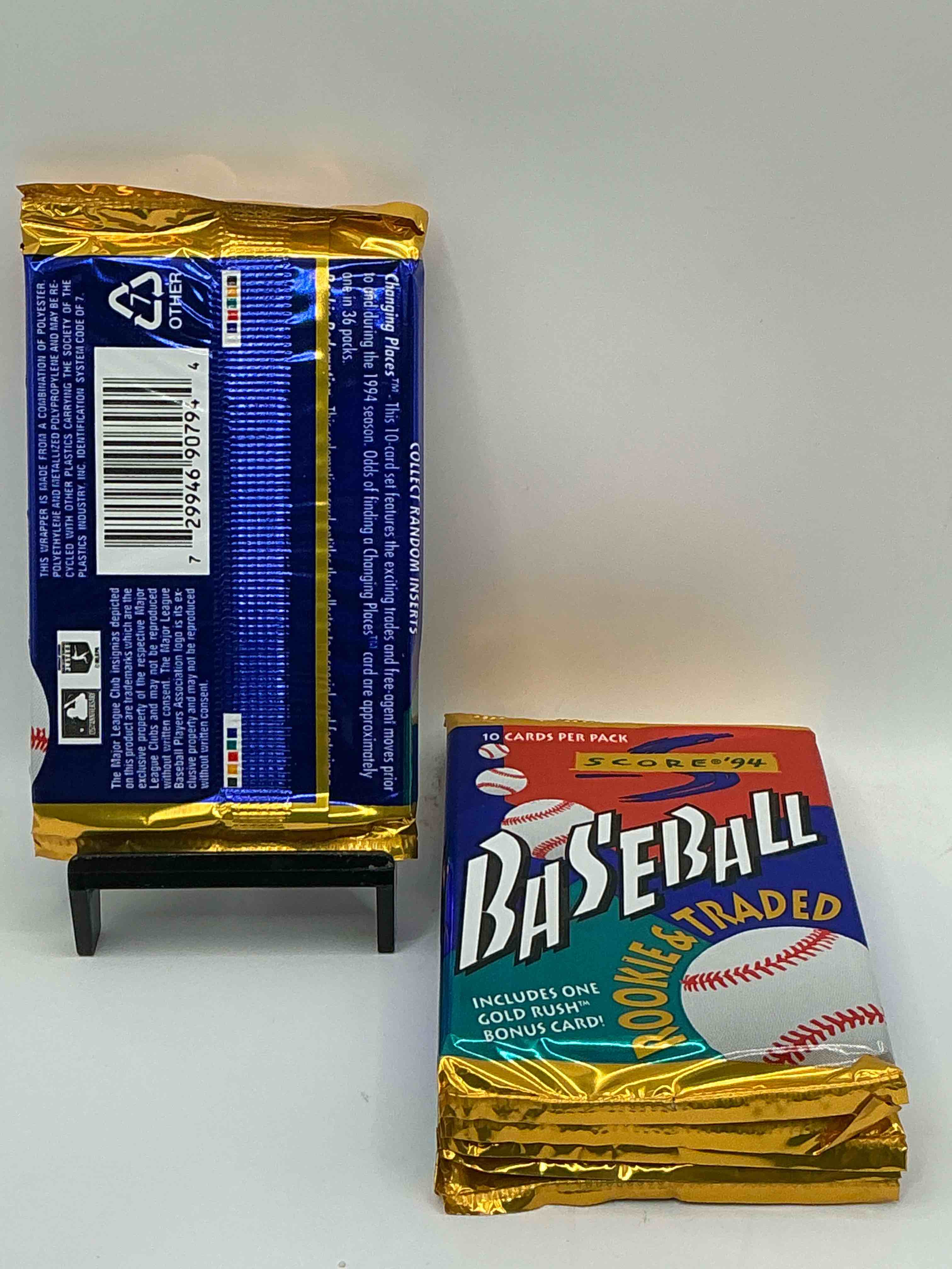 Condition photo showing New/Like New for 1994 Baseball Score Crazy Packs! Rookie & Traded 1994 Score Baseball Packs! WOW! Straight From Box, Ultra Rare!