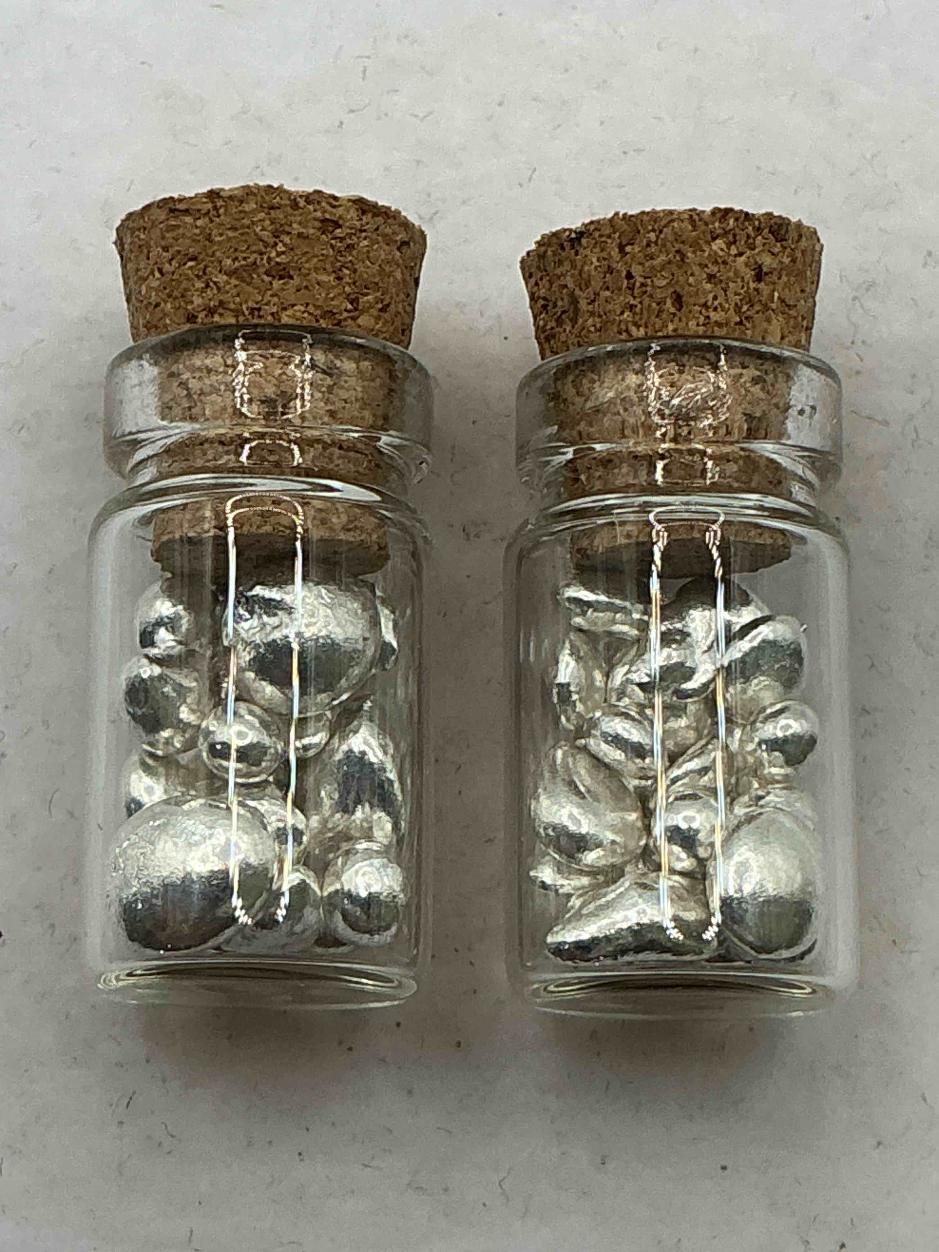 Silver Nuggets! .999 US Fine Silver, In Small Nugget Form! Total Weight Of All Nuggets In Lot Approximately 6 Grams, Bid Is Per Nugget! A Cool Way To Invest In Fine US Silver! Includes Collector Capsule!